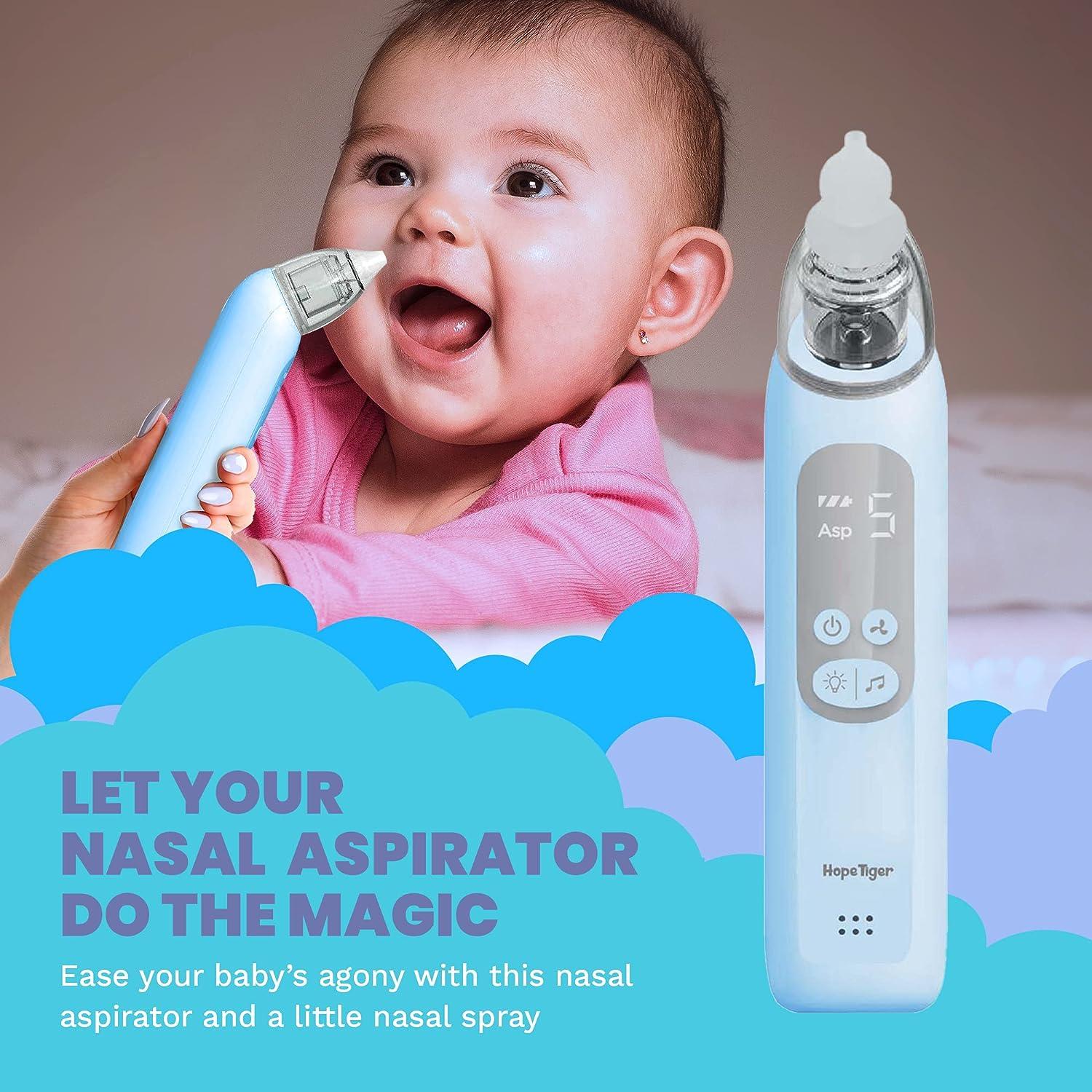 Baby Nasal Aspirator Ravifun Electric Nose Sucker for Newborns