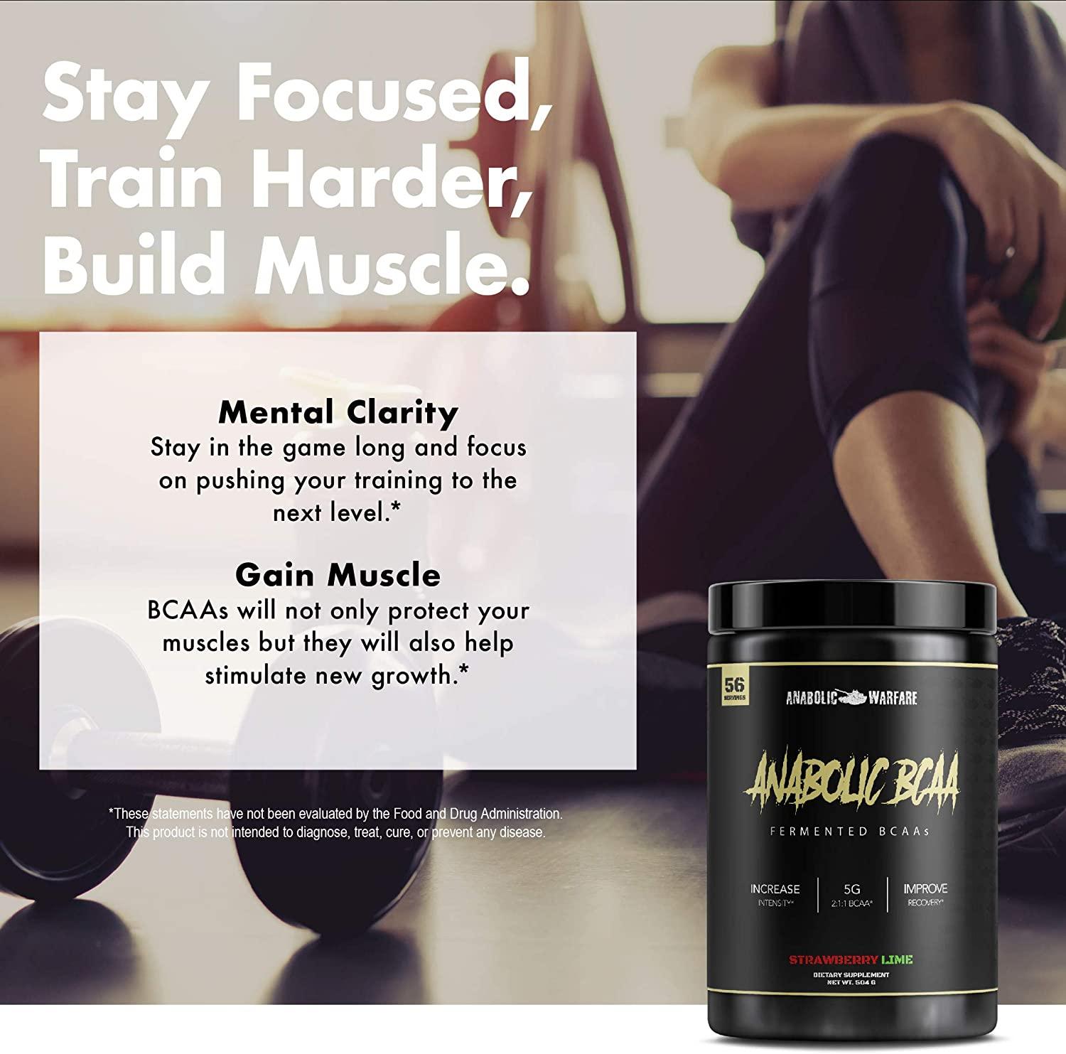 Anabolic BCAA Powder Supplement by Anabolic Warfare BCAAs Amino Acids