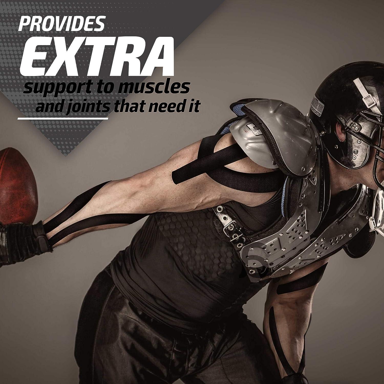 Physix Gear Kinesiology Tape Pro Waterproof Physio Sports Tape for