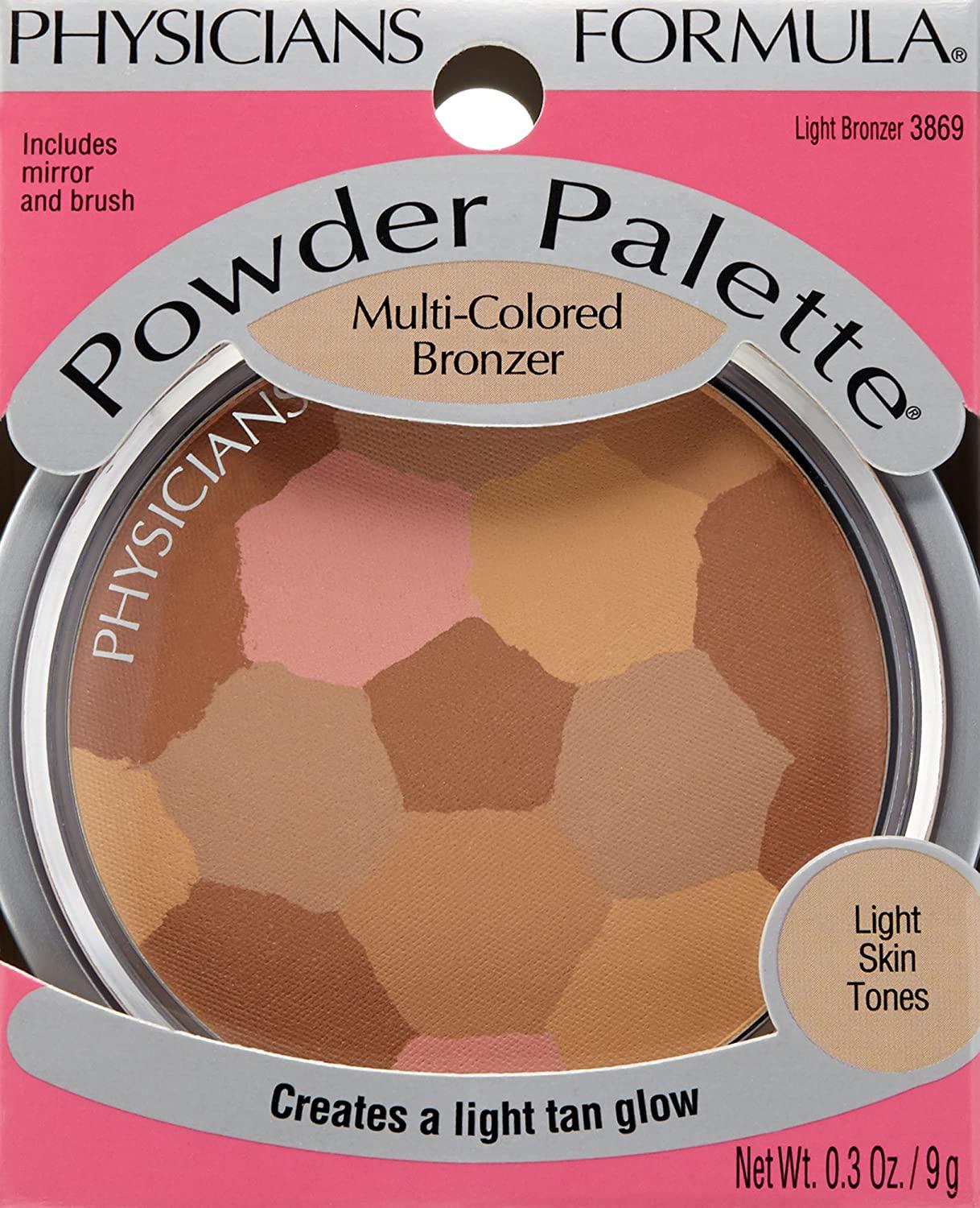 Physicians Formula Powder Palette MultiColored Bronzer Light Bronzer 1