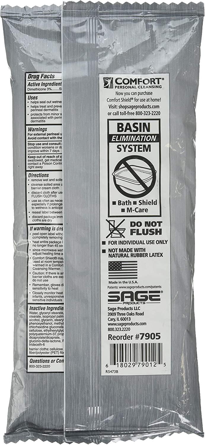 Stryker Sage Comfort Shield Barrier Cream Cloths with Dimethicone 8