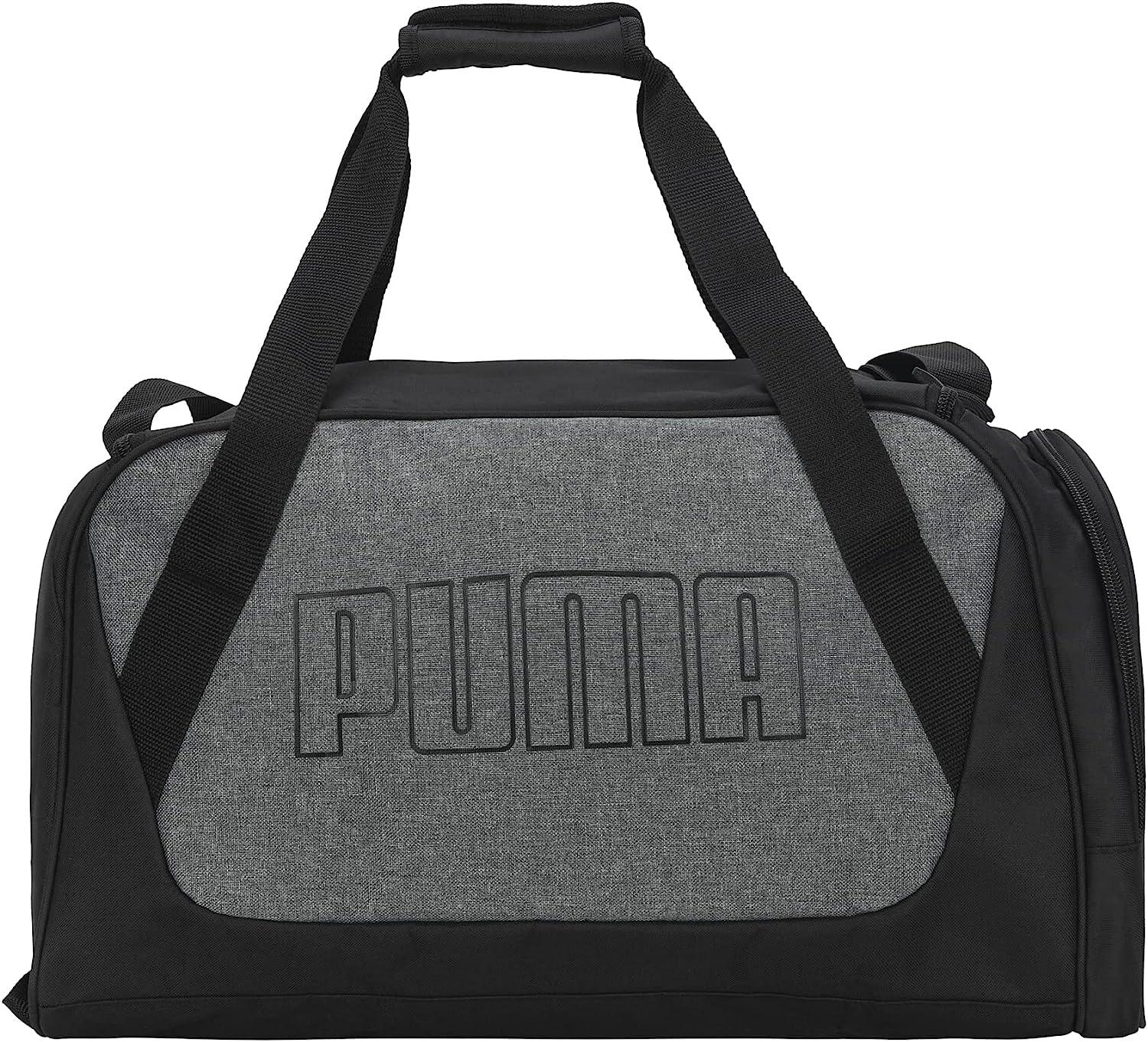 PUMA Evercat Form Factor Duffel Bag Medium Heather Black One Size Duffel Bag
