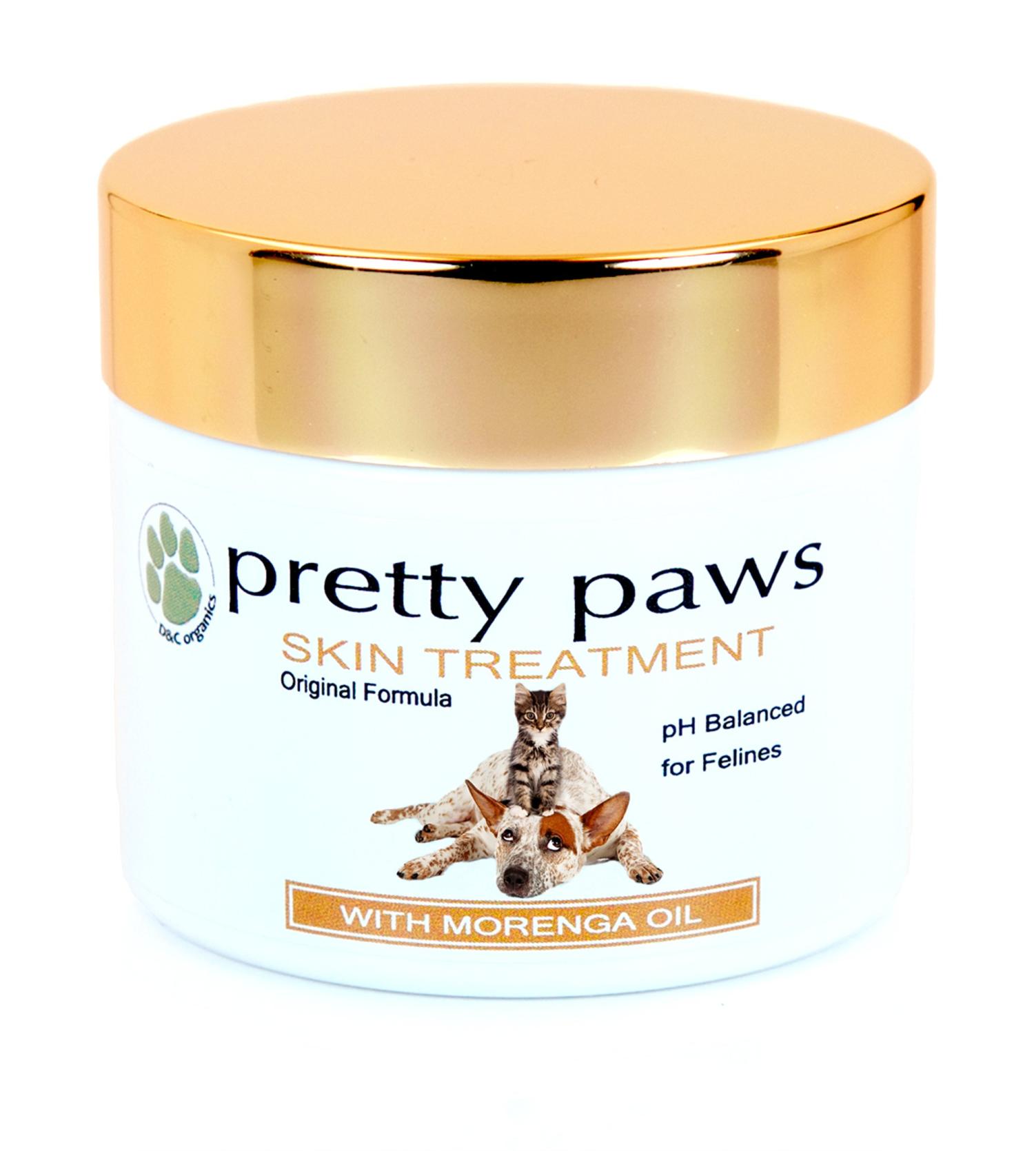 Cat Hot Spot Treatment. Pain Relief for Paw Disorders, Dermatitis