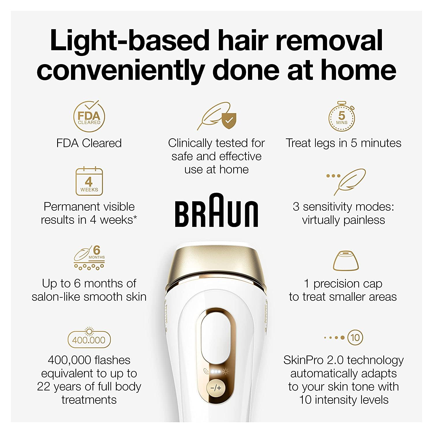 New Braun IPL has marks after 3 uses : r/HairRemoval