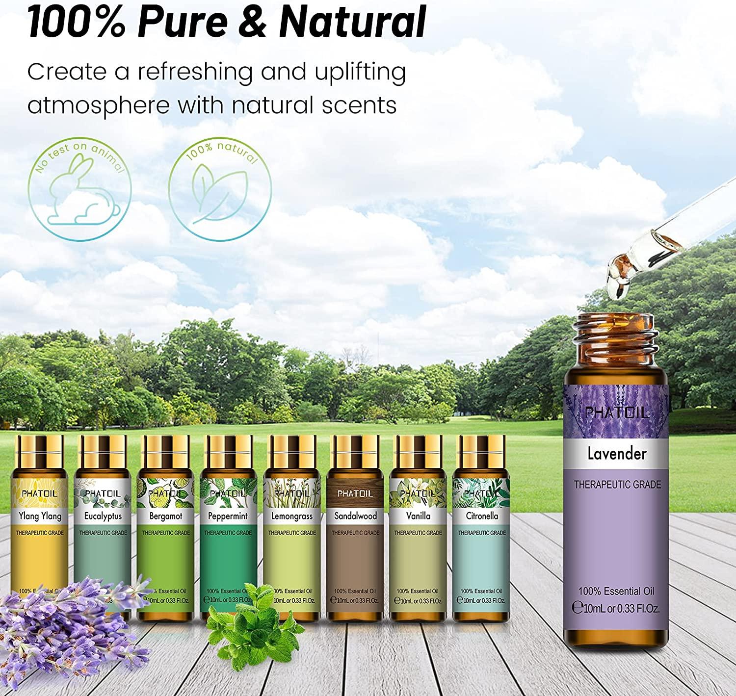 PHATOIL 100ML Coconut & Vanilla Essential Oils for Aromatherapy