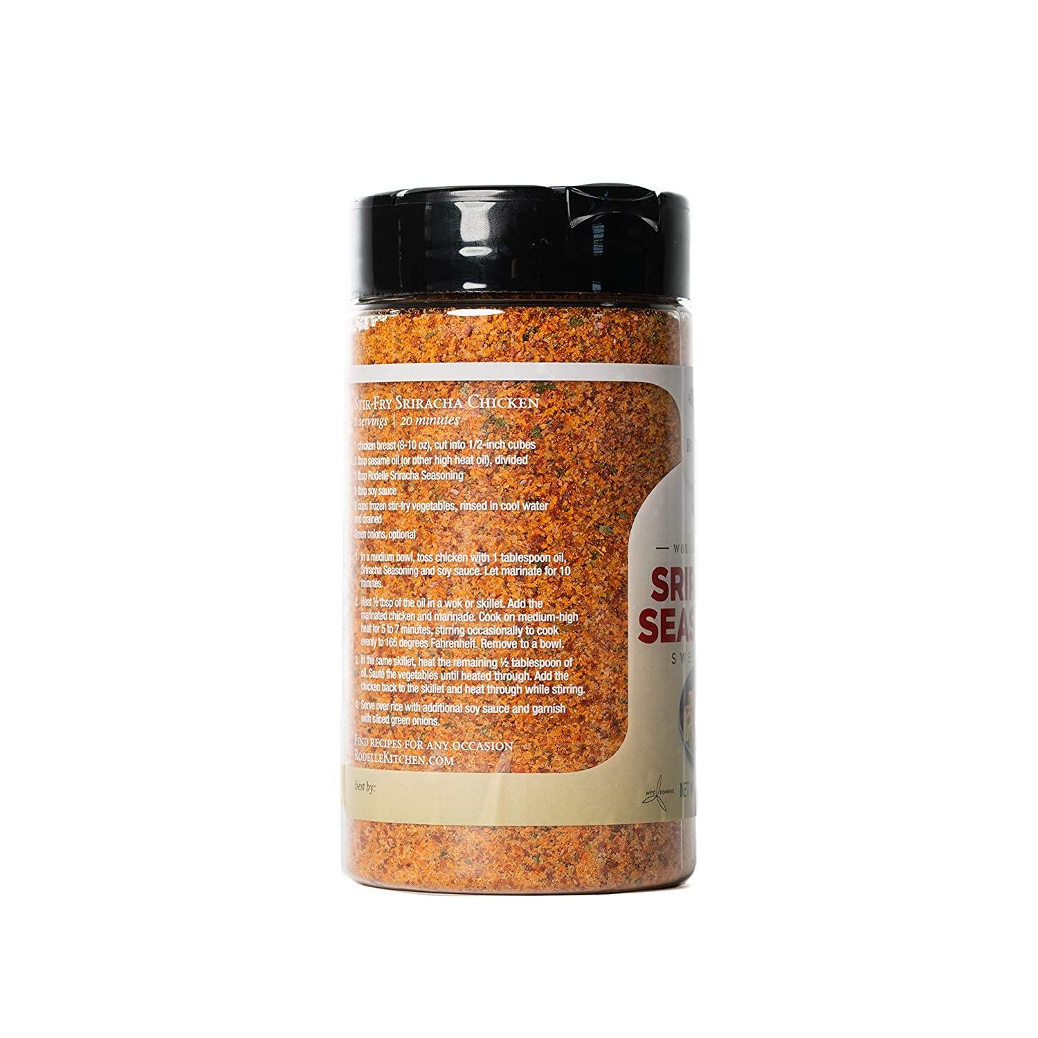 Rodelle Sriracha Seasoning, 9 Oz
