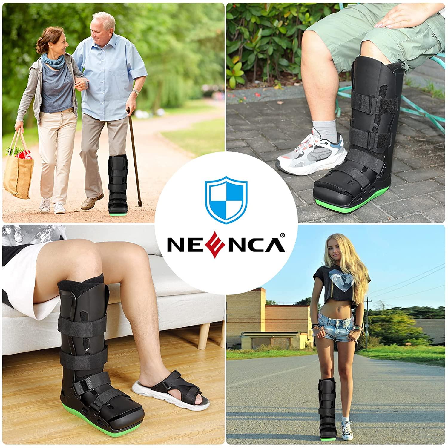 NEENCA Medical Inflatable Walking Boot Air Cam Walker Fracture