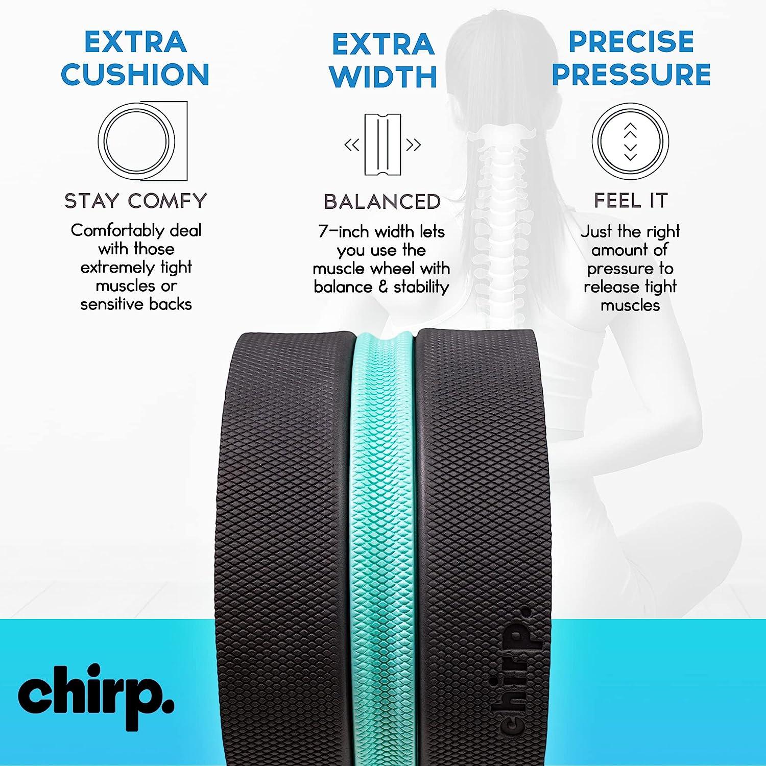 Chirp Wheel XL - Super Comfort Back Massage Roller | X-Large Back