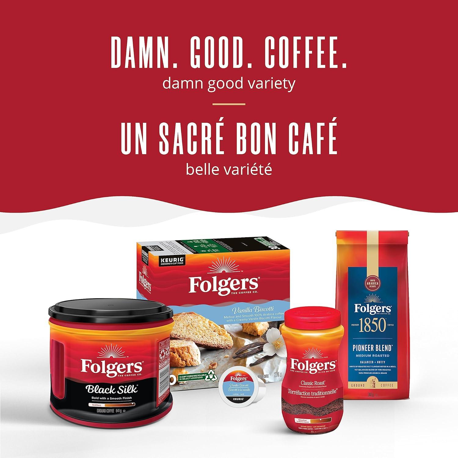 Folgers Morning Cafe Light Roast Coffee Single-Serve K-Cup Pods For Keurig  Coffee Makers 192 Count (4 Boxes) Morning Caf 48 count (Pack of 4) | Buy  Now with Express International Delivery | GoSupps.com