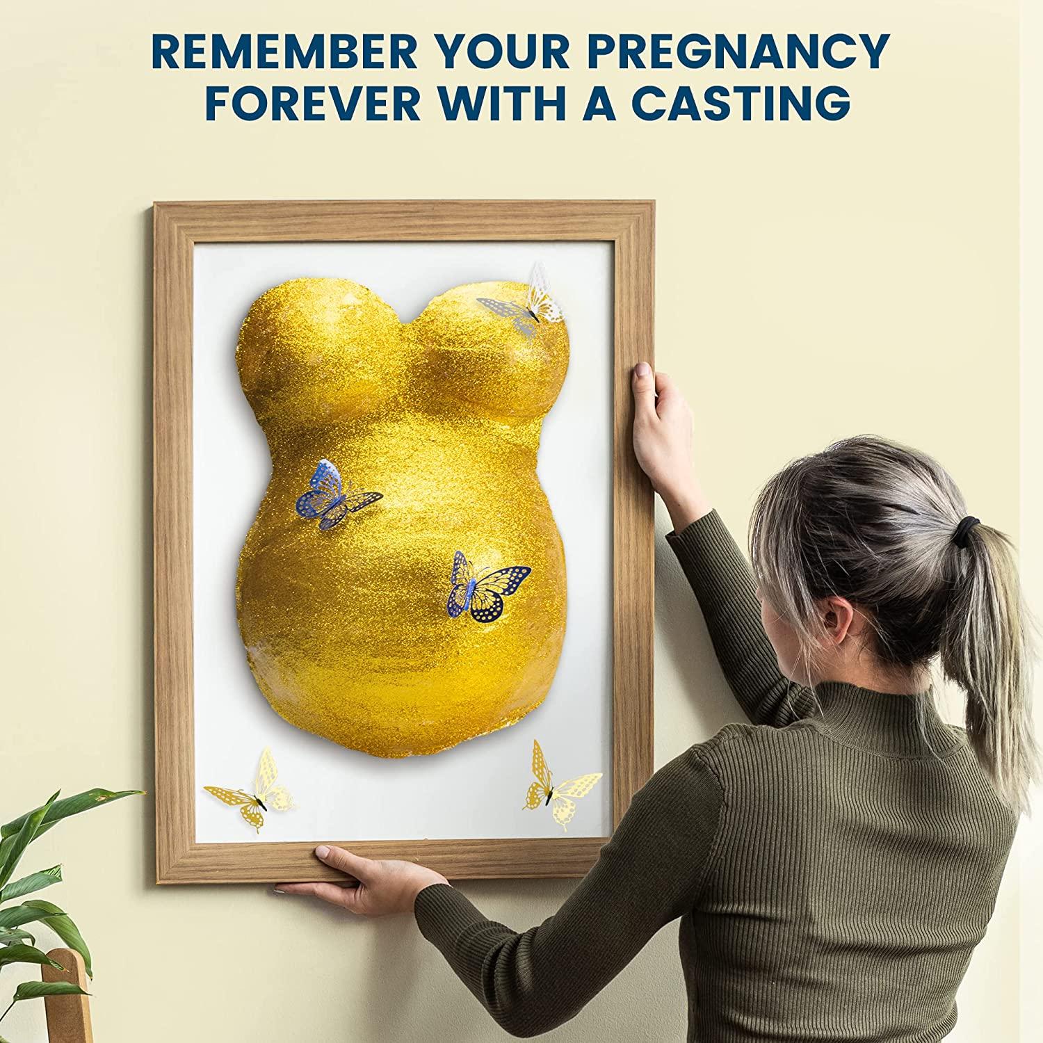 Olicard Belly Casting Kit Pregnancy Belly Cast Kit for Expecting