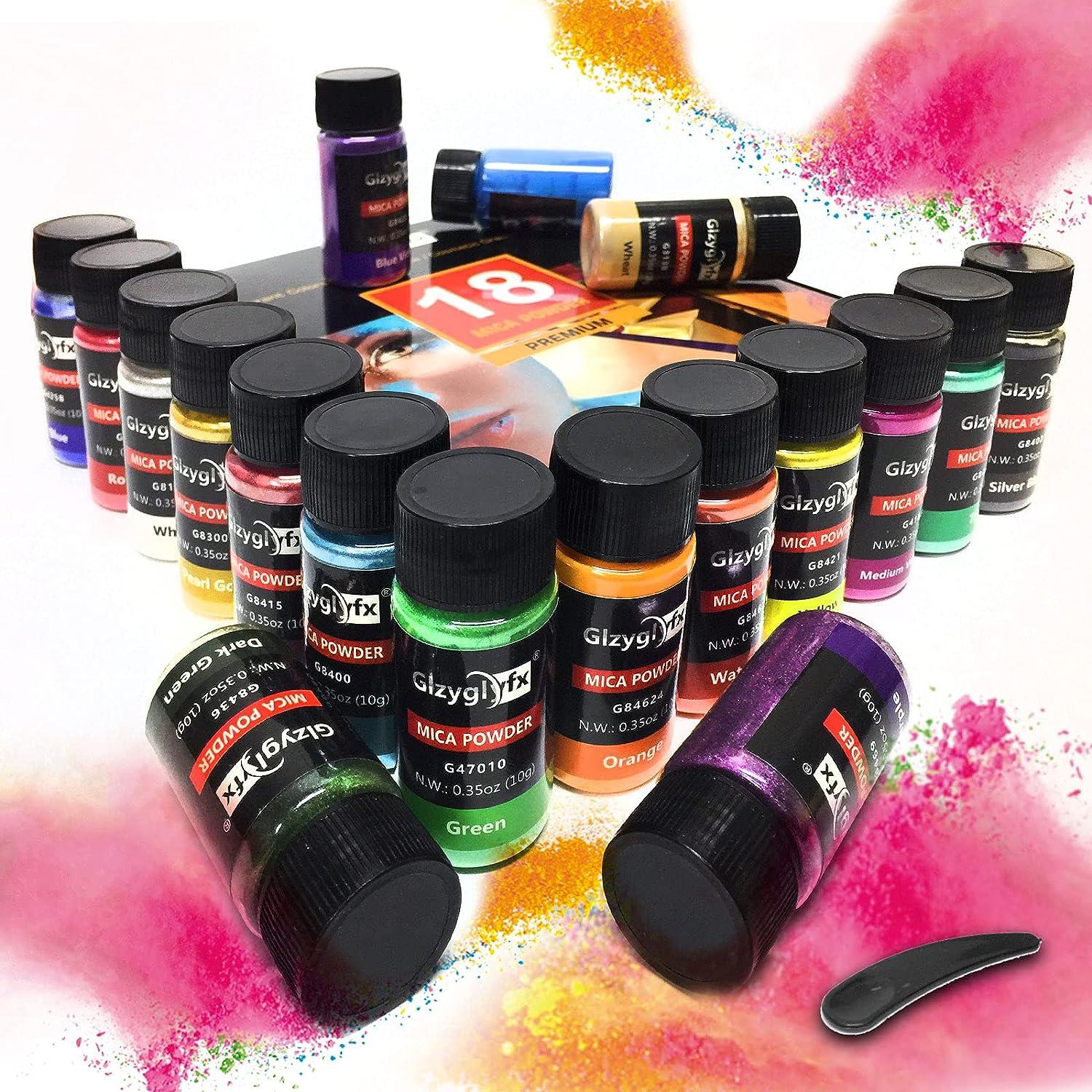 Mica Powder- Natural Powder Pigments- Epoxy Resin Dye- for DIY