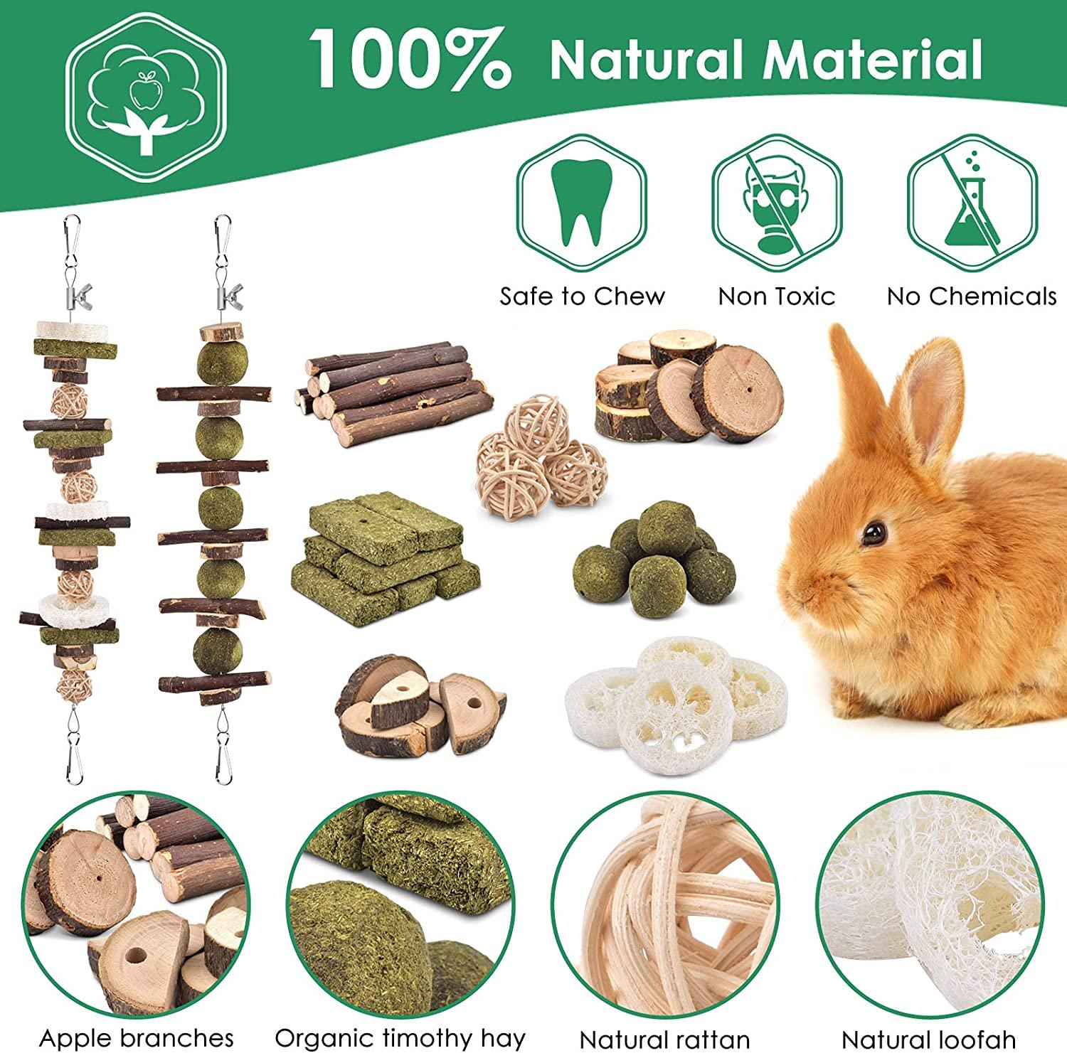 Katumo Rabbit Chew Toys Diy Hamster