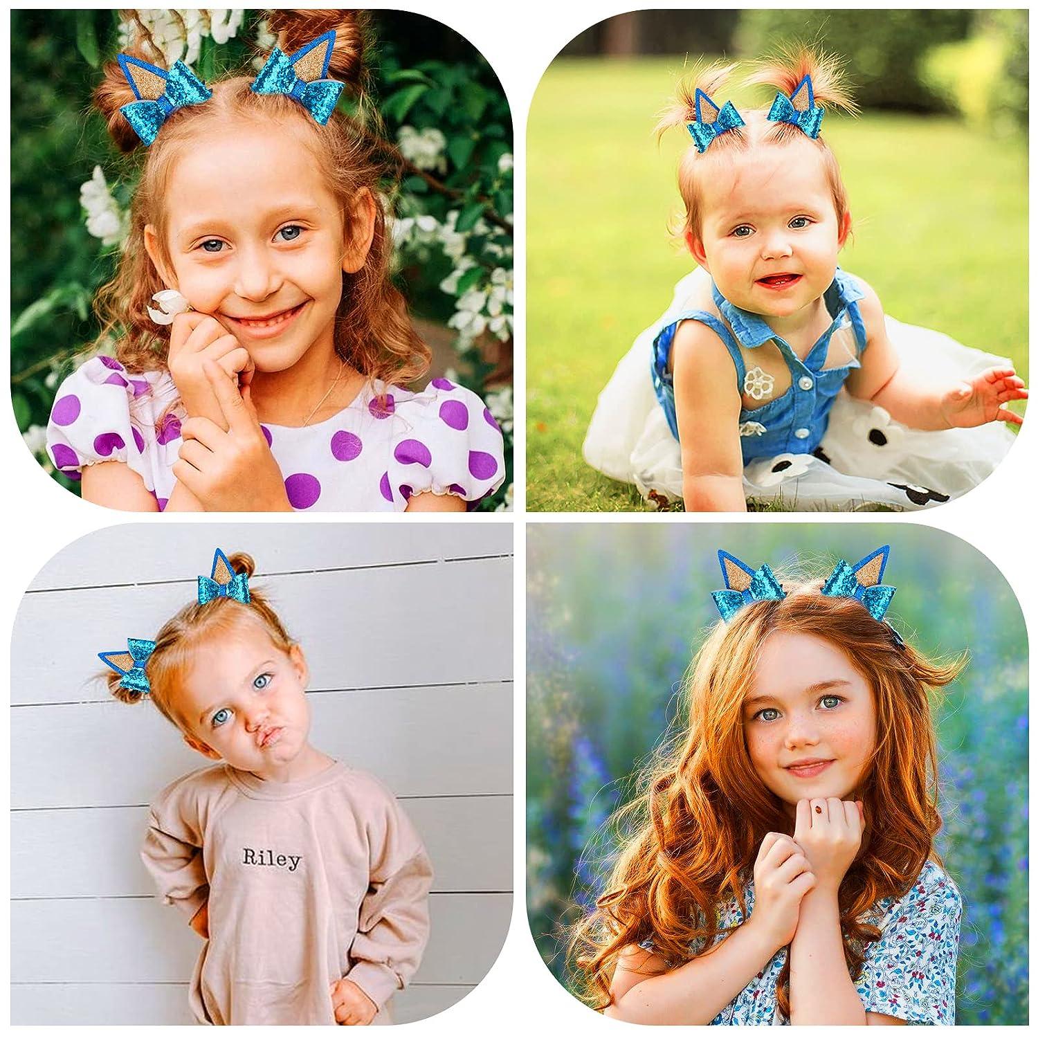Baby Headwear Cute Hair Clips Accessories For Kids Children Hair Clip 4Pcs/