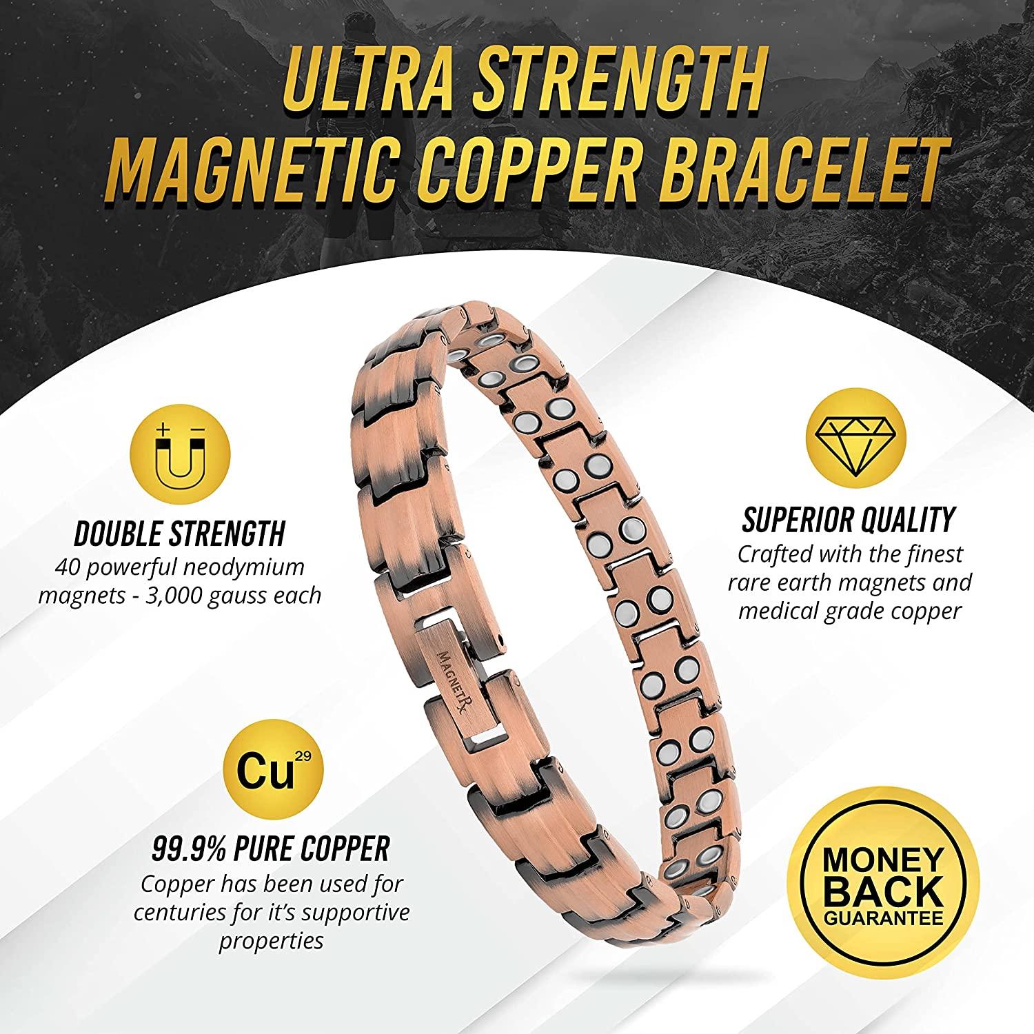 Copper bracelet therapy on sale