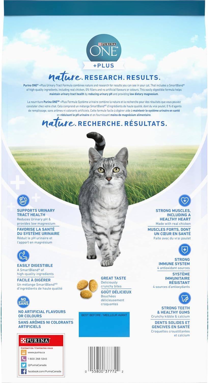 Purina ONE +Plus Dry Cat Food Urinary Tract Formula Chicken - 1.8 kg Bag |  Buy Now with Express International Delivery | GoSupps.com