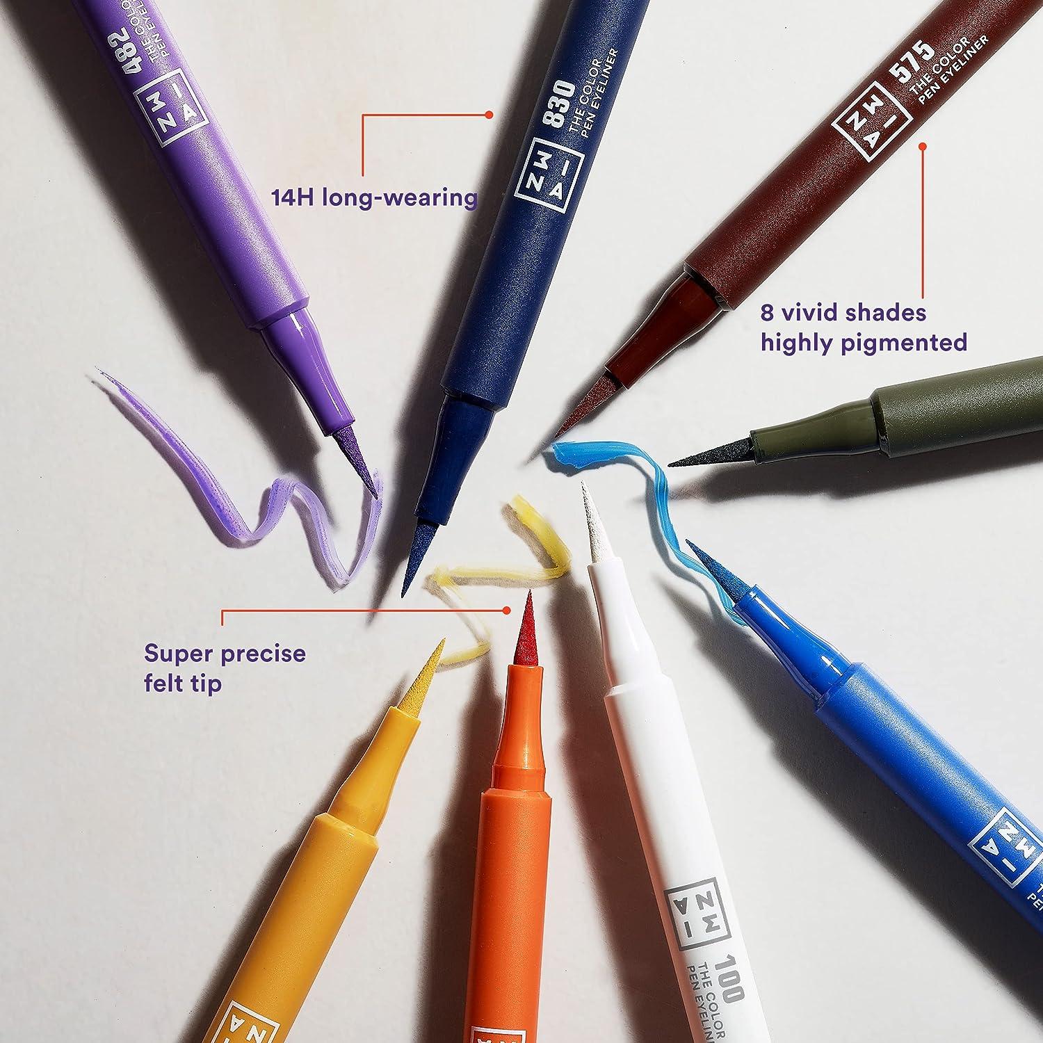 3ina The Color Pen Eyeliner 575 - Ultra Fine Tip 14H Brown