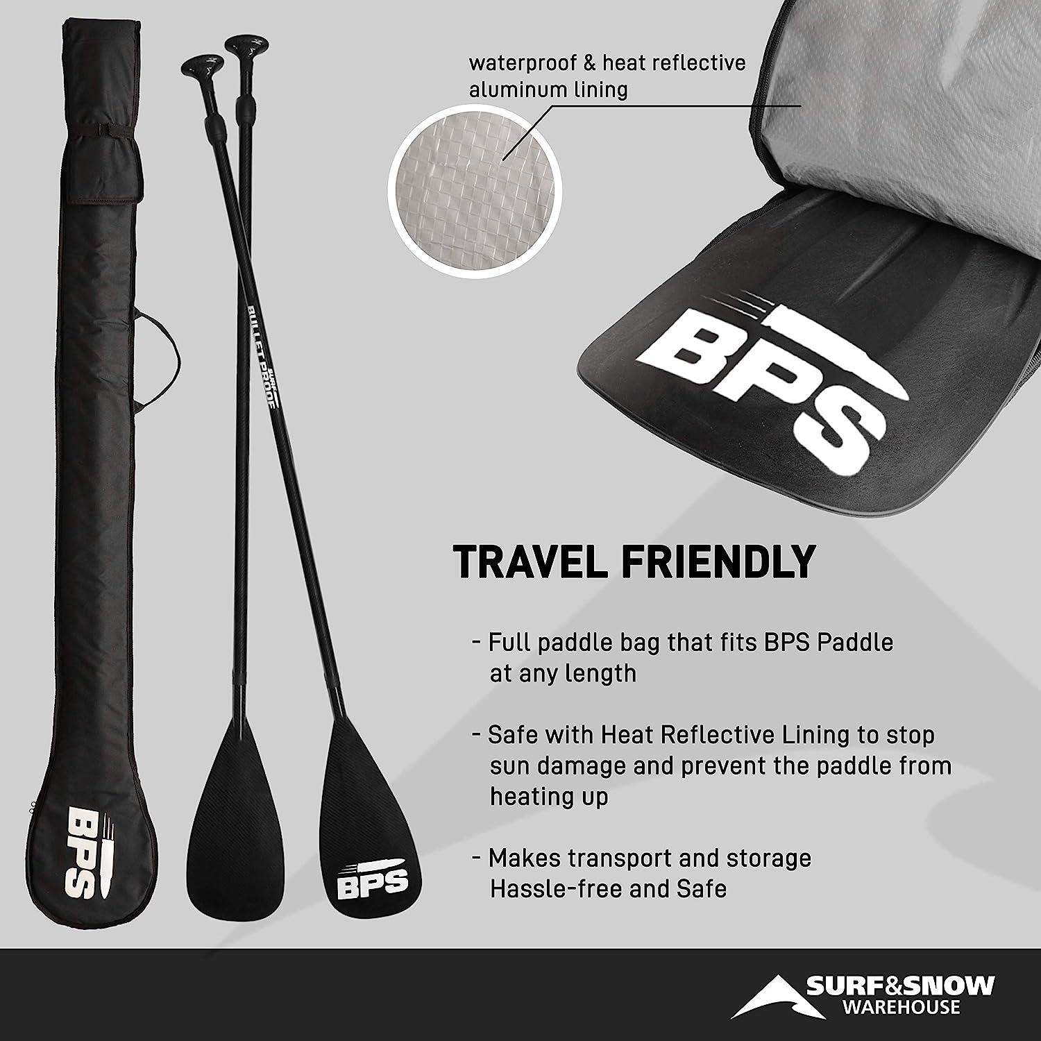 BPS 'Deluxe' SUP Paddle Bag Protect Your Paddle and Carry it