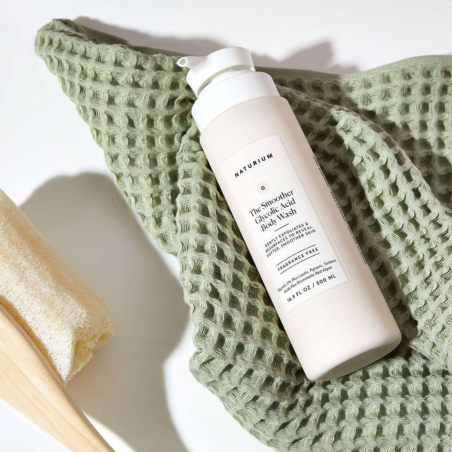 TopRated Smoother Glycolic Acid Exfoliating Body Wash Get Smooth, Radiant Skin