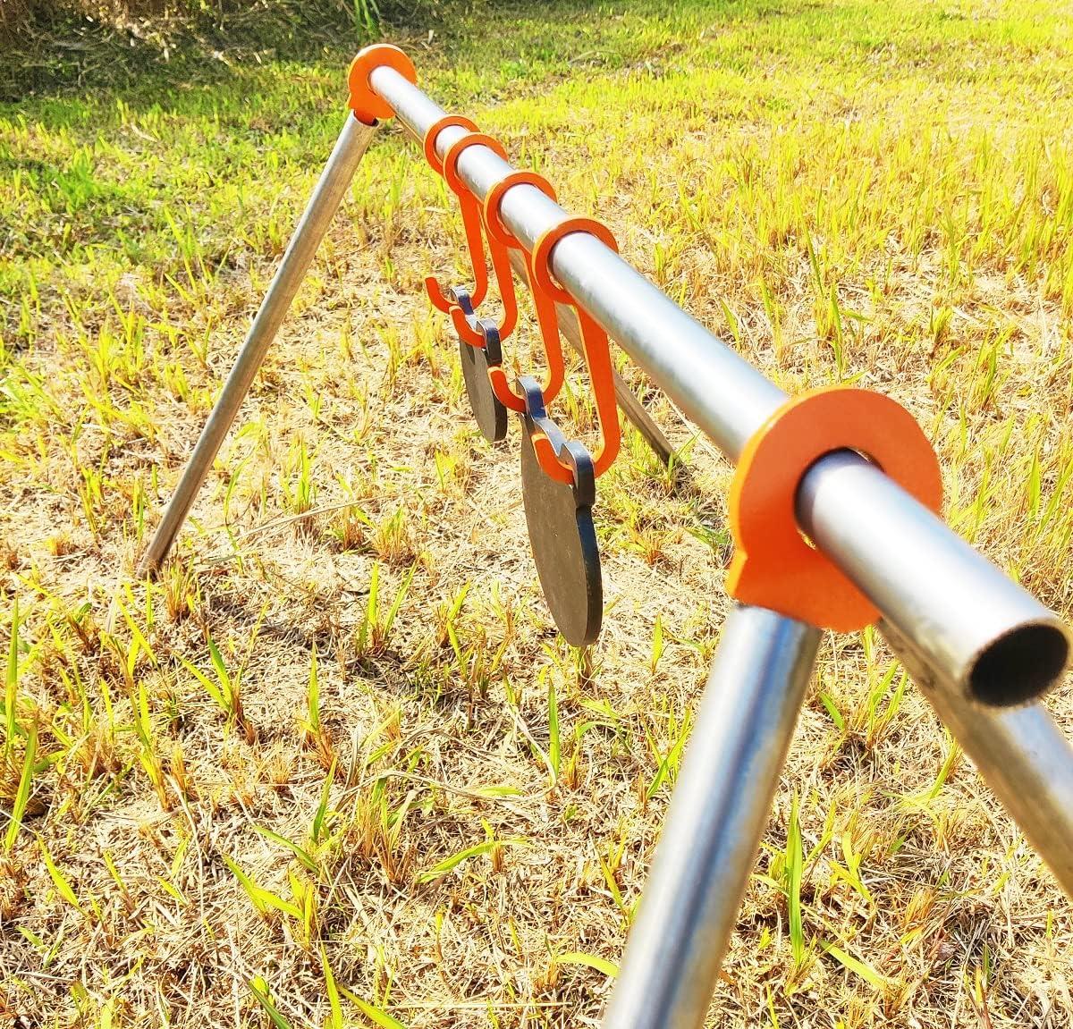 Steel Target Hanger DIY Target Stand Kit TOAAOT Hang and Hook Target System for 1 Inch EMT