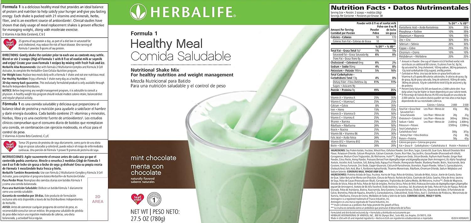 Herbalife Healthy Meal Nutritional Shake Mix - Dutch Chocolate 780g,  price tracker / tracking,  price history charts,  price  watches,  price drop alerts