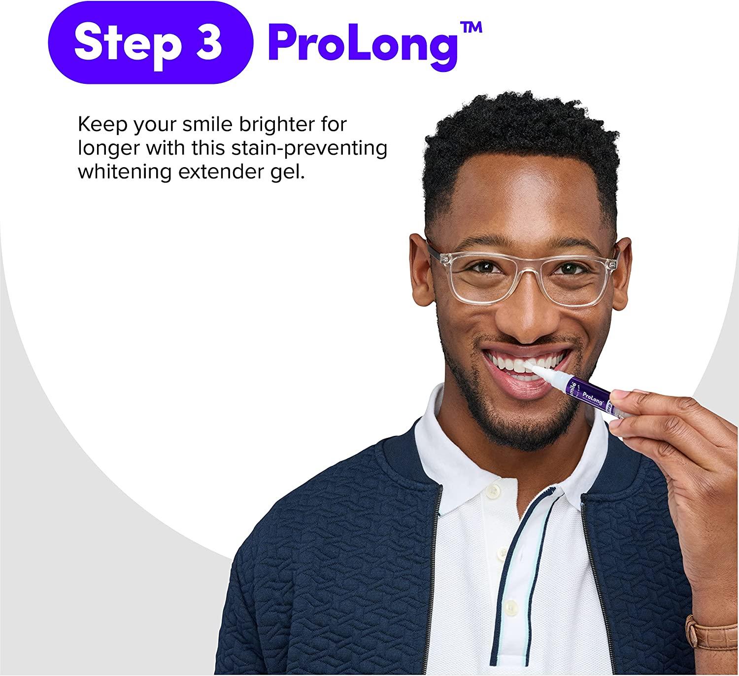 Pro Teeth Whitening Gel System with LED Light 4 Pack