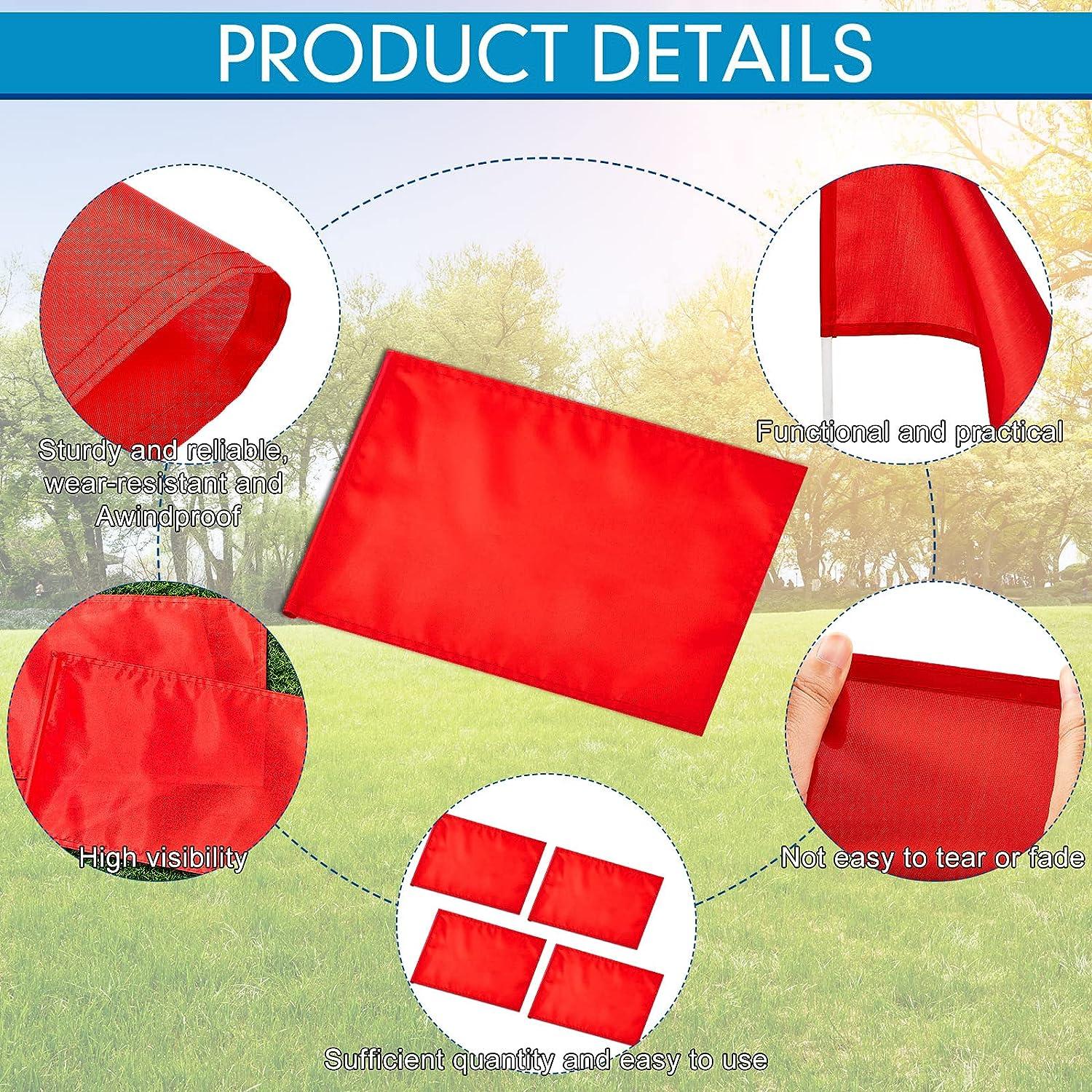 Soccer Poles For Training Universal Soccer Corner Flags - Set Of 4 Foot  Playing Field Corner Flags - Rectangular / Playing Field Corner Flag  Universal Soccer Corner Flags - Set Of 4 Ft Soccer Flags Corner, image size:1500x1500