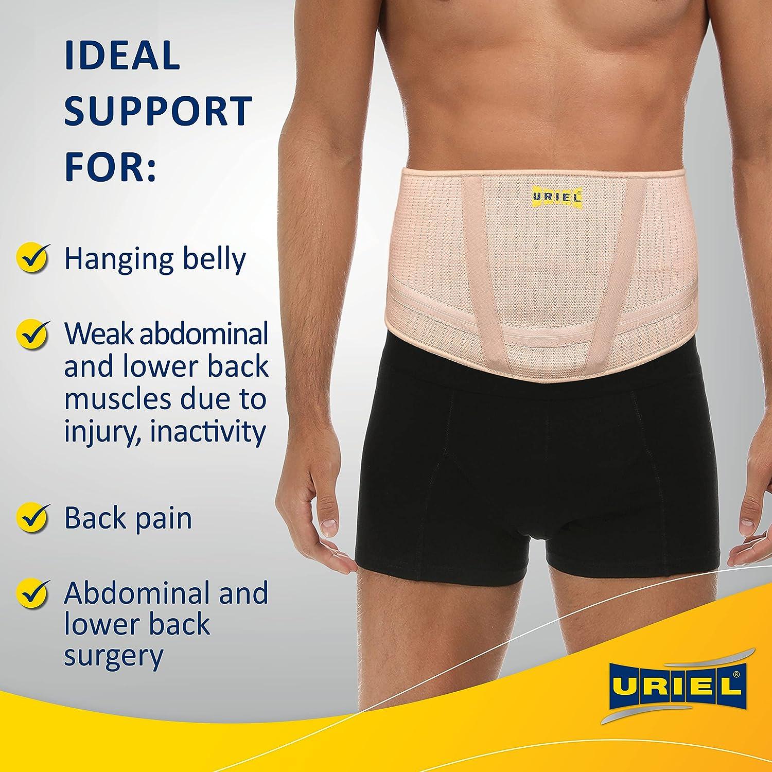 URIEL Abdominal Belt for Hanging Belly, Weak Abdominal and Lower