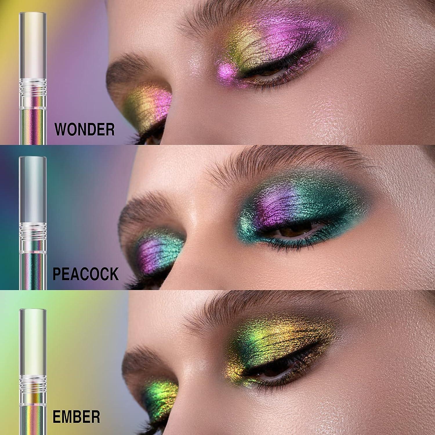 Intense Multichrome Eyeshadow | Waterproof, Long-Lasting, No Creasing |  Green Purple Gold Duochrome | Cruelty-Free & High Pigment | Chameleon  Glitter Liquid Eyeshadow | Buy Now with Express International Delivery |  GoSupps.com