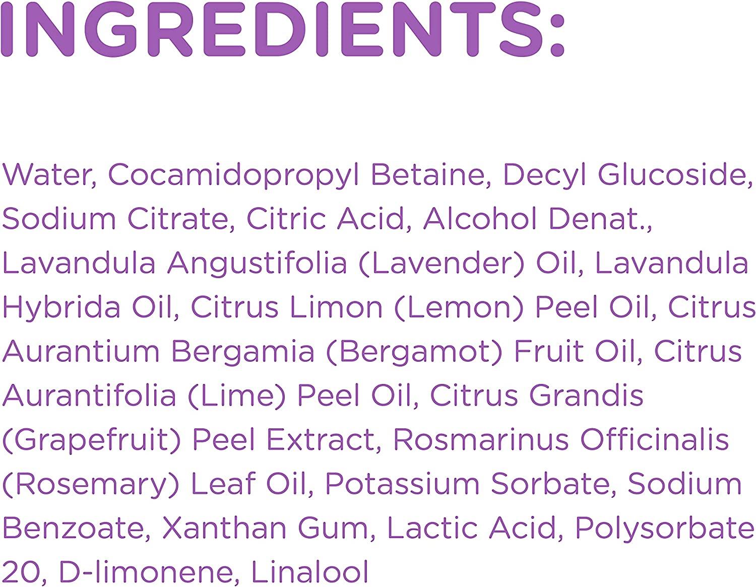 Sapadilla Sweet Lavender + Lime Biodegradable AllPurpose Cleaner