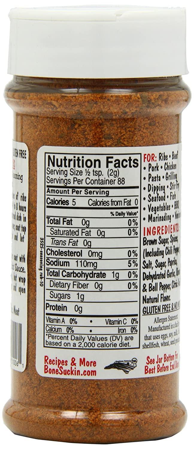 Bone Suckin' Sauce Bone Suckin' Original Seasoning and Rub ...
