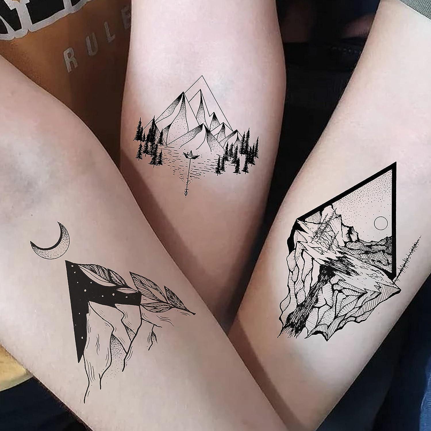 Wolf Tattoo with small forest beneath it. Made whole Tattoo in black and  grey shades, with little blue color in eyes. Thanks to an old… | Instagram