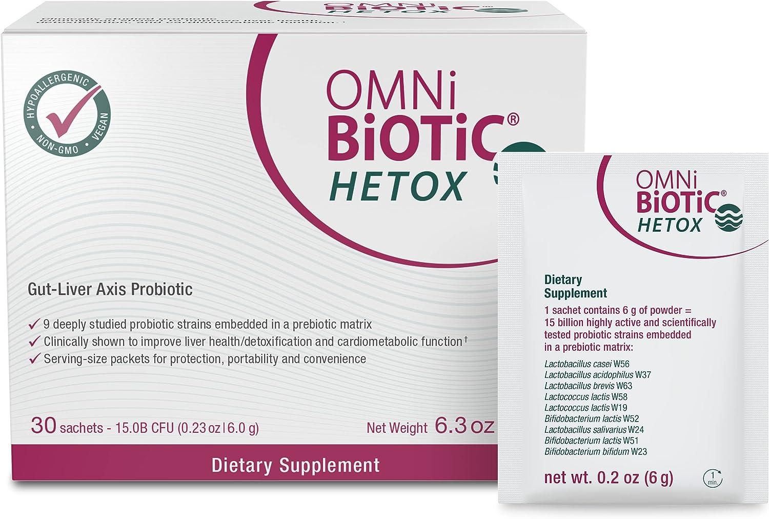 OMNI BIOTIC HETOX Probiotic Liver Detox Bifidobacterium