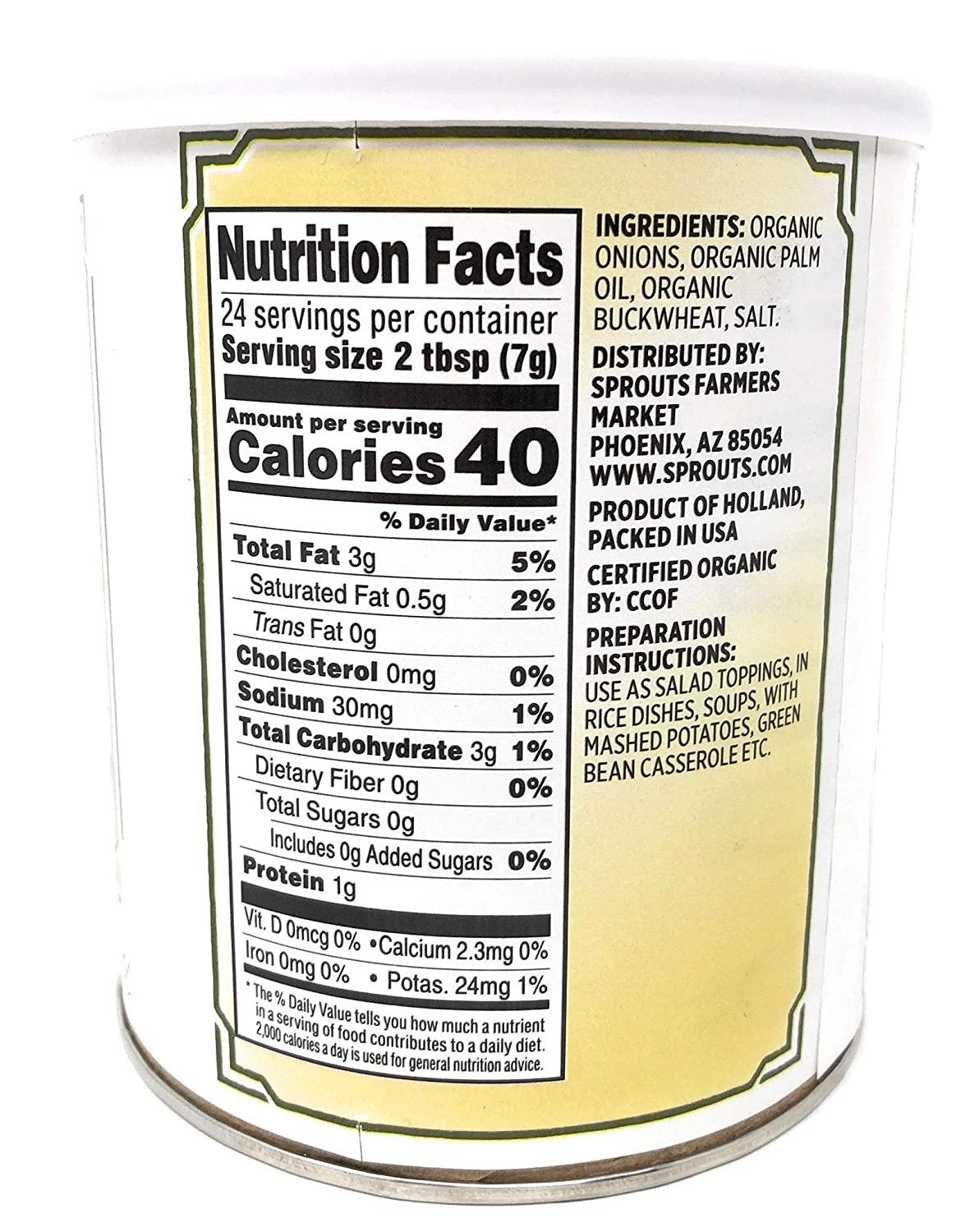 Gluten Free French Fried Onions, 6 Ounce (Pack of 2