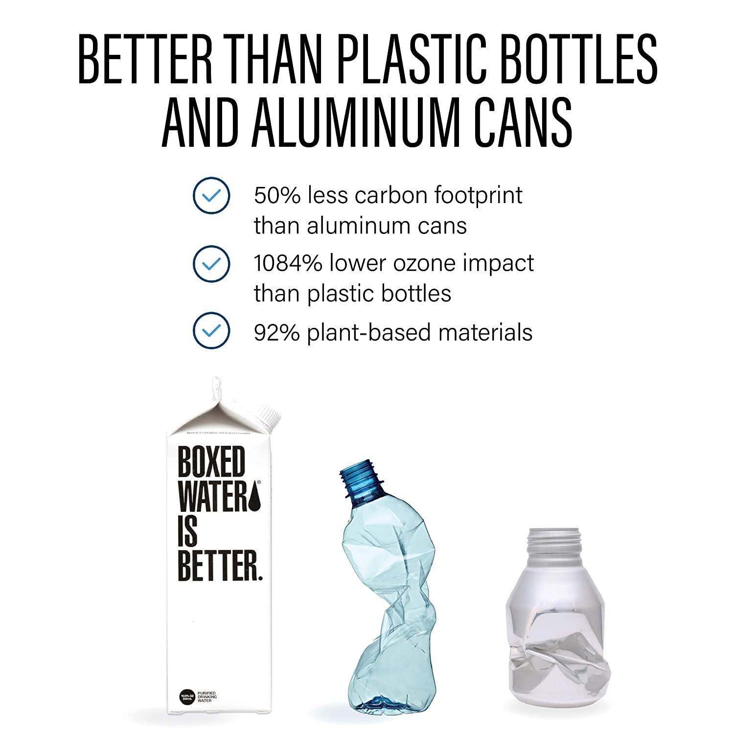 Boxed Water 16.9 oz. (24 Pack) 100 Recyclable, BPAFree Purified