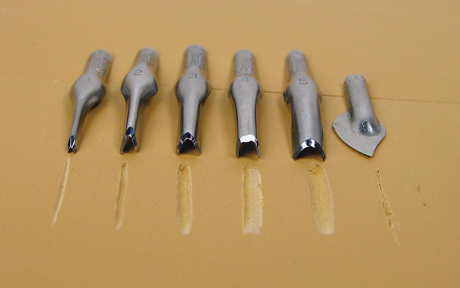 Speedball Linoleum Cutter Kit Assortment 1 Linocut Carving Tools for