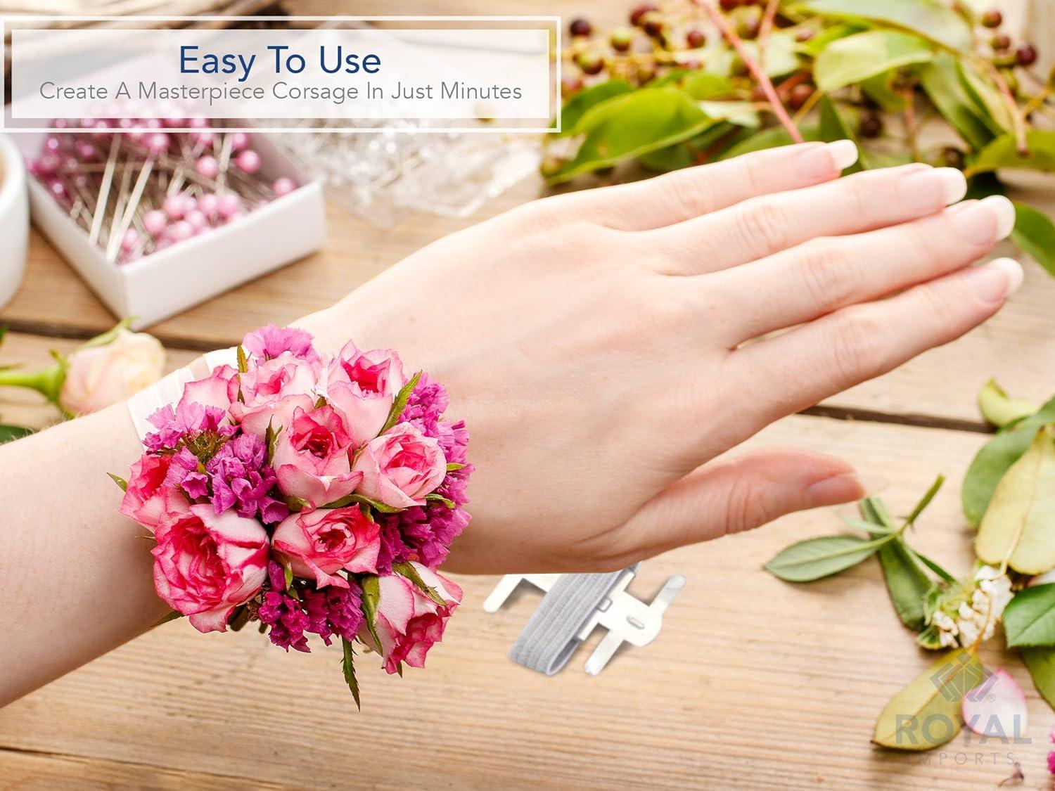 Silk Prom Wristbands Bracelet | Wedding Flowers Bracelets | Silk Wedding  Accessories - Boutonnieres - Aliexpress