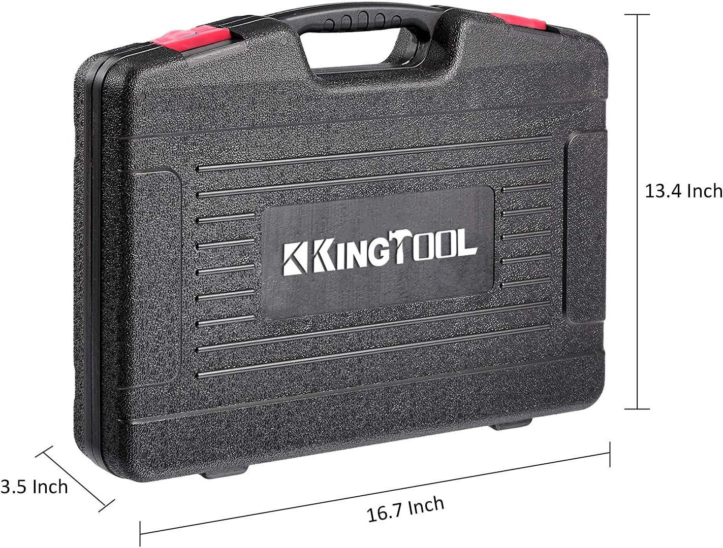 KingTool 87 Pc. Advanced Wood Chisel Set with Storage Case