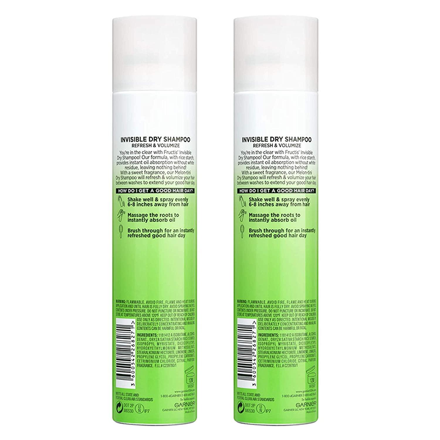 Garnier Haircare Fructis Style Invisible Dry Shampoo MelonTini