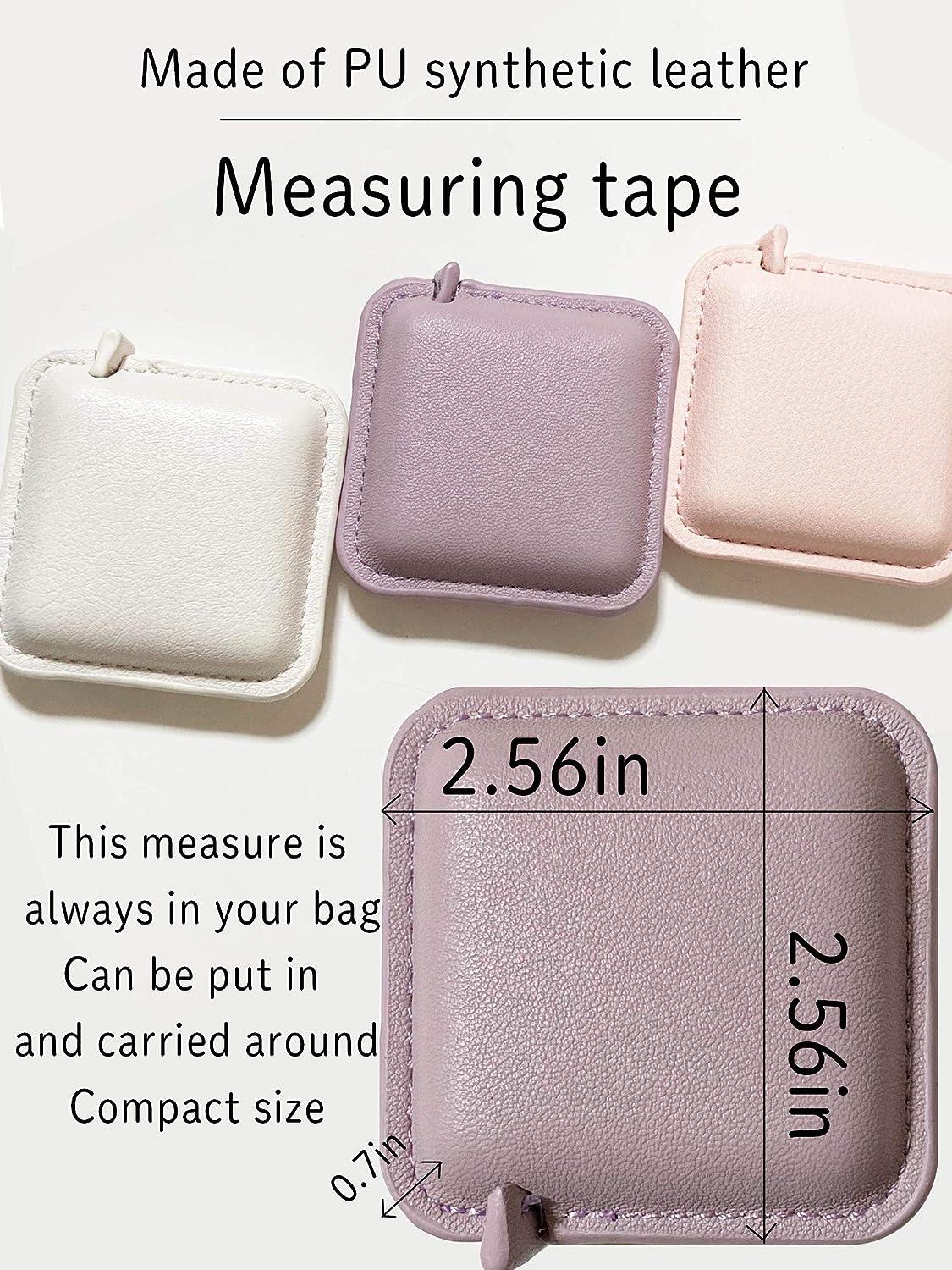 iBayam 2 Pack Tape Measure Measuring Tape for Body Fabric Sewing Tailor  Cloth Knitting Craft Measurements, 60-Inch Soft Fashion Pink & Retractable  Black Tape Measure Body Measuring Tape Set, Dual Side :