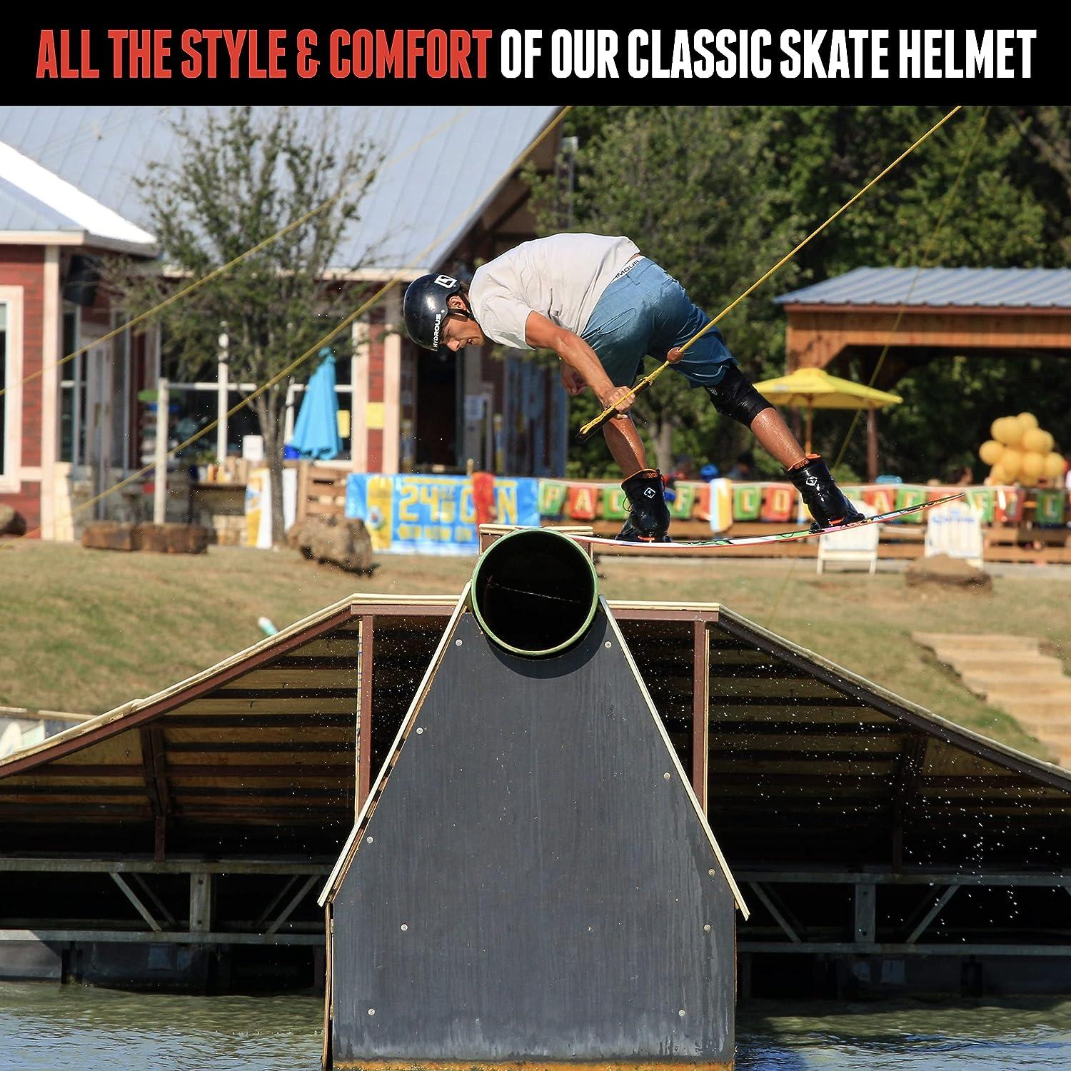 Triple Eight Sweatsaver Halo Water Helmet for Wakeboarding and