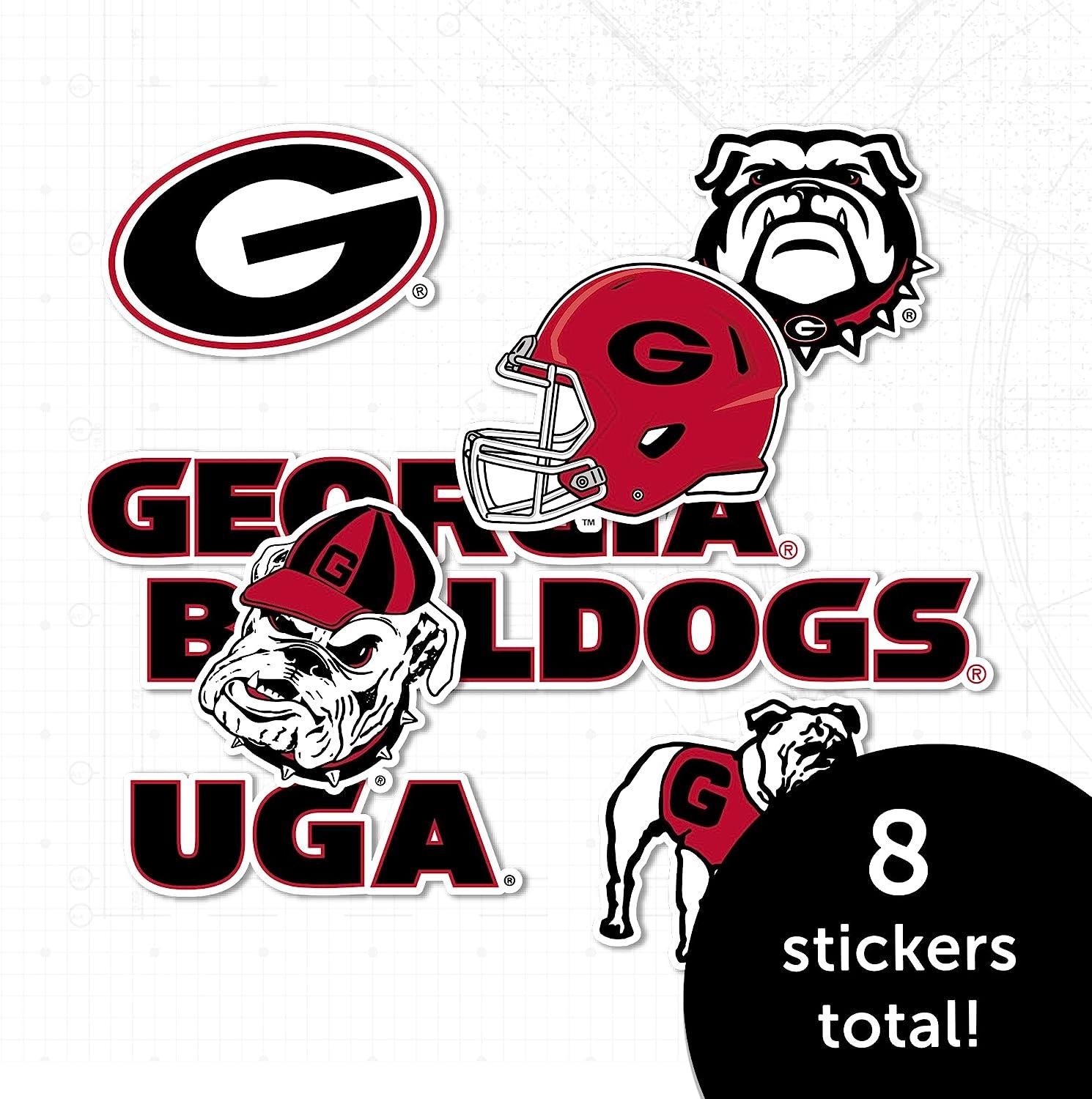 University of Bulldogs Sticker UGA Dawgs Vinyl Decal for