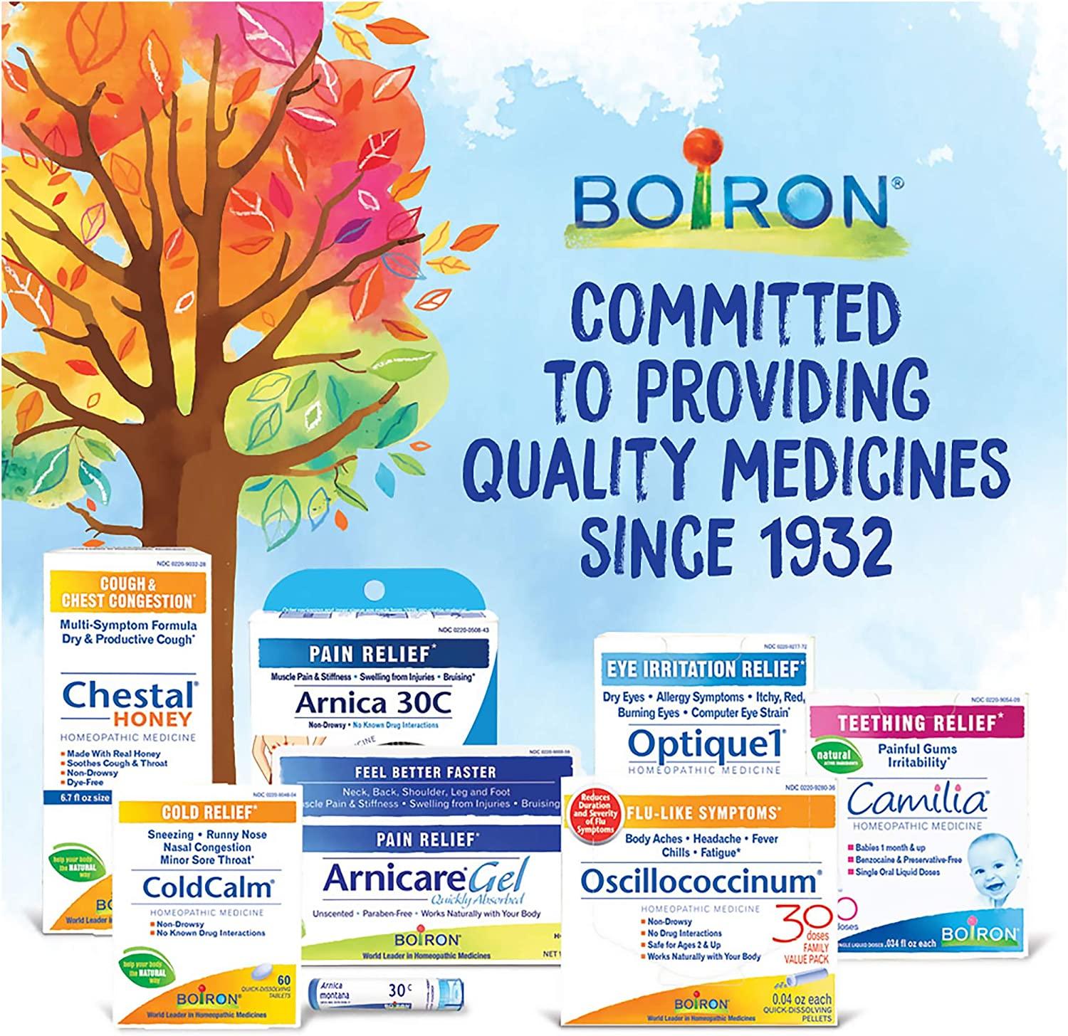 Boiron Sepia 30C, Homeopathic Medicine For Mood Swings, 80 Pellets