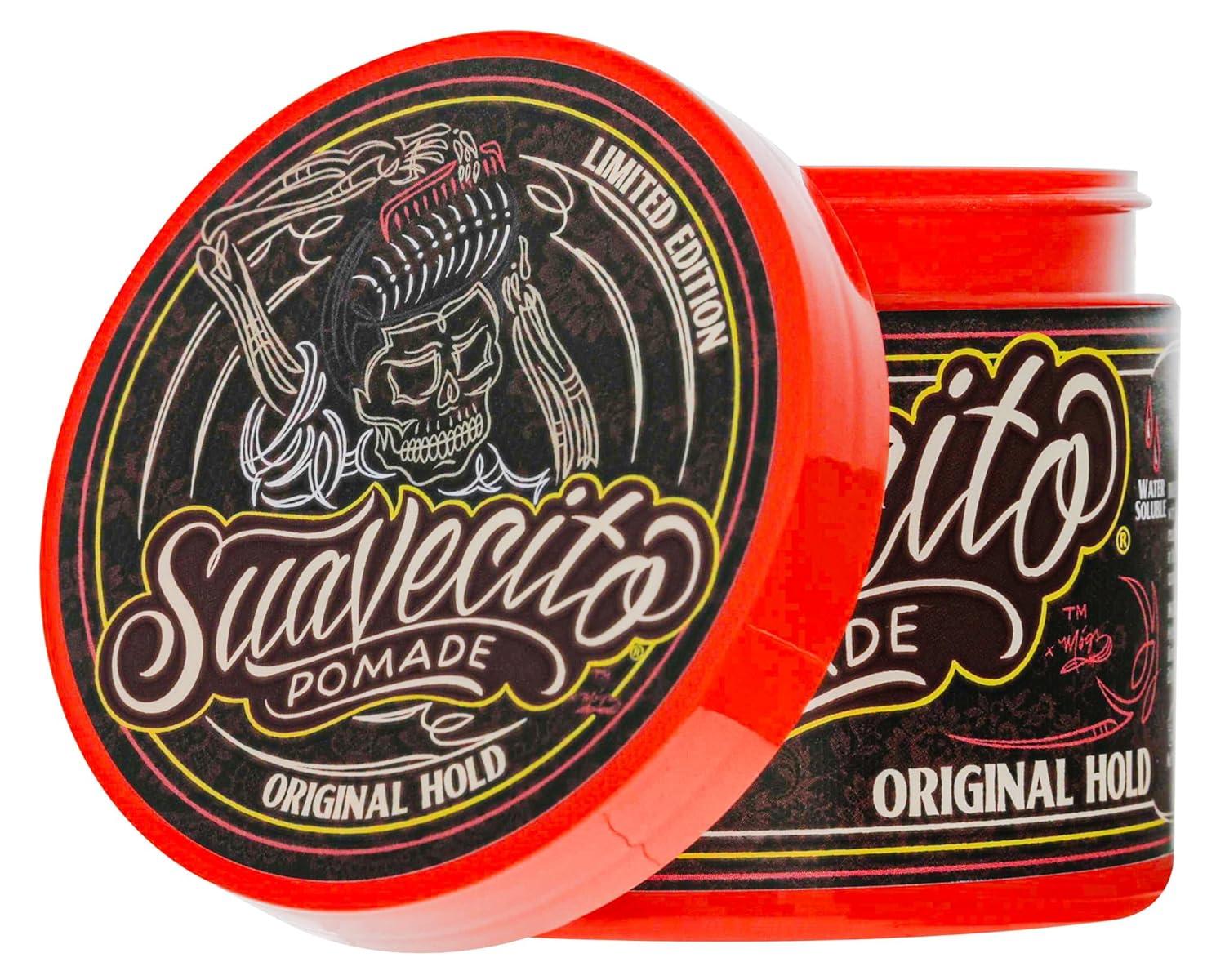 Suavecito Pomade original 8個分 Suavecito Pomade Original Hold Pomade - Water Based Hair Pomade