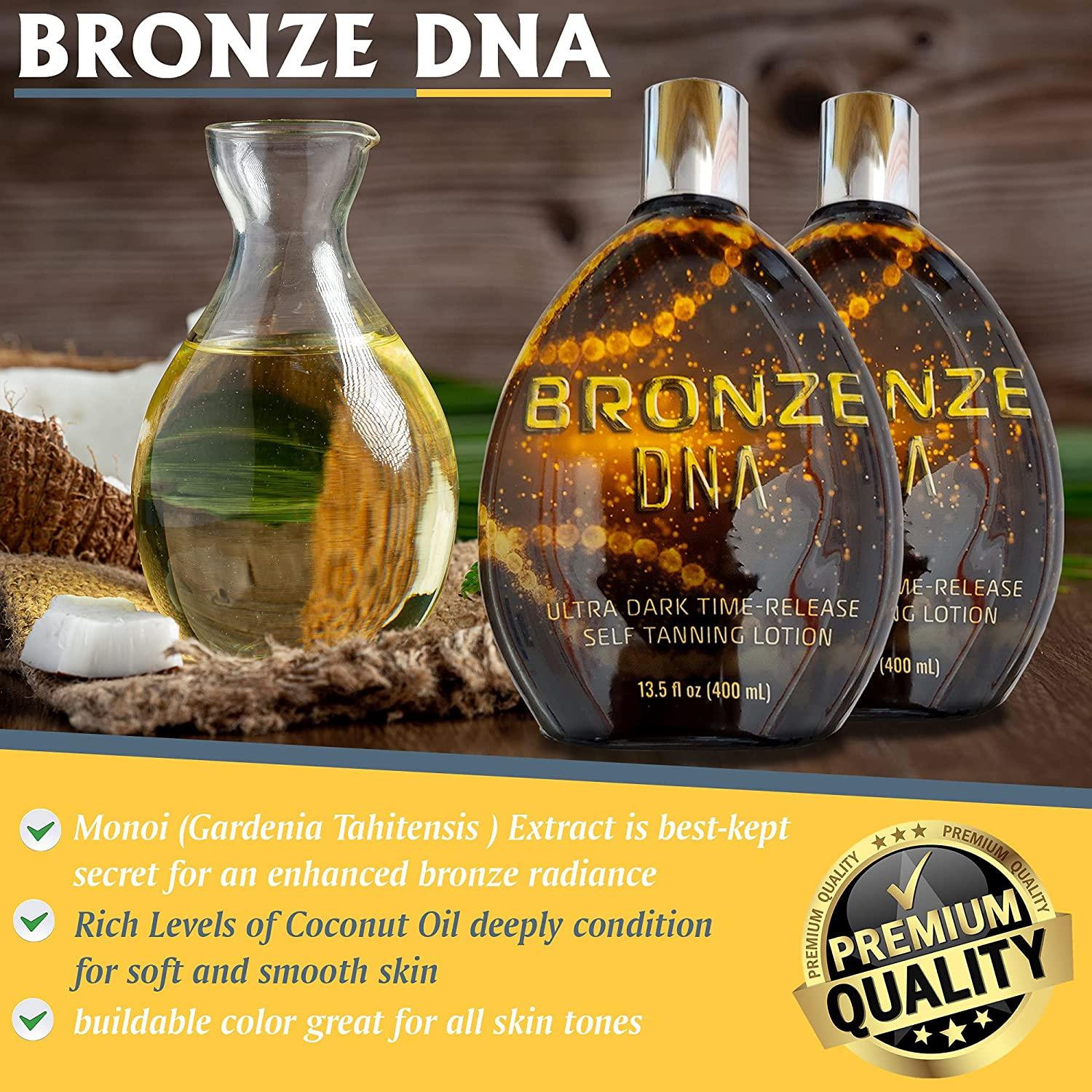 Bronze DNA Natural Sunless Self Tanner Lotion Sunless Self Tanner for