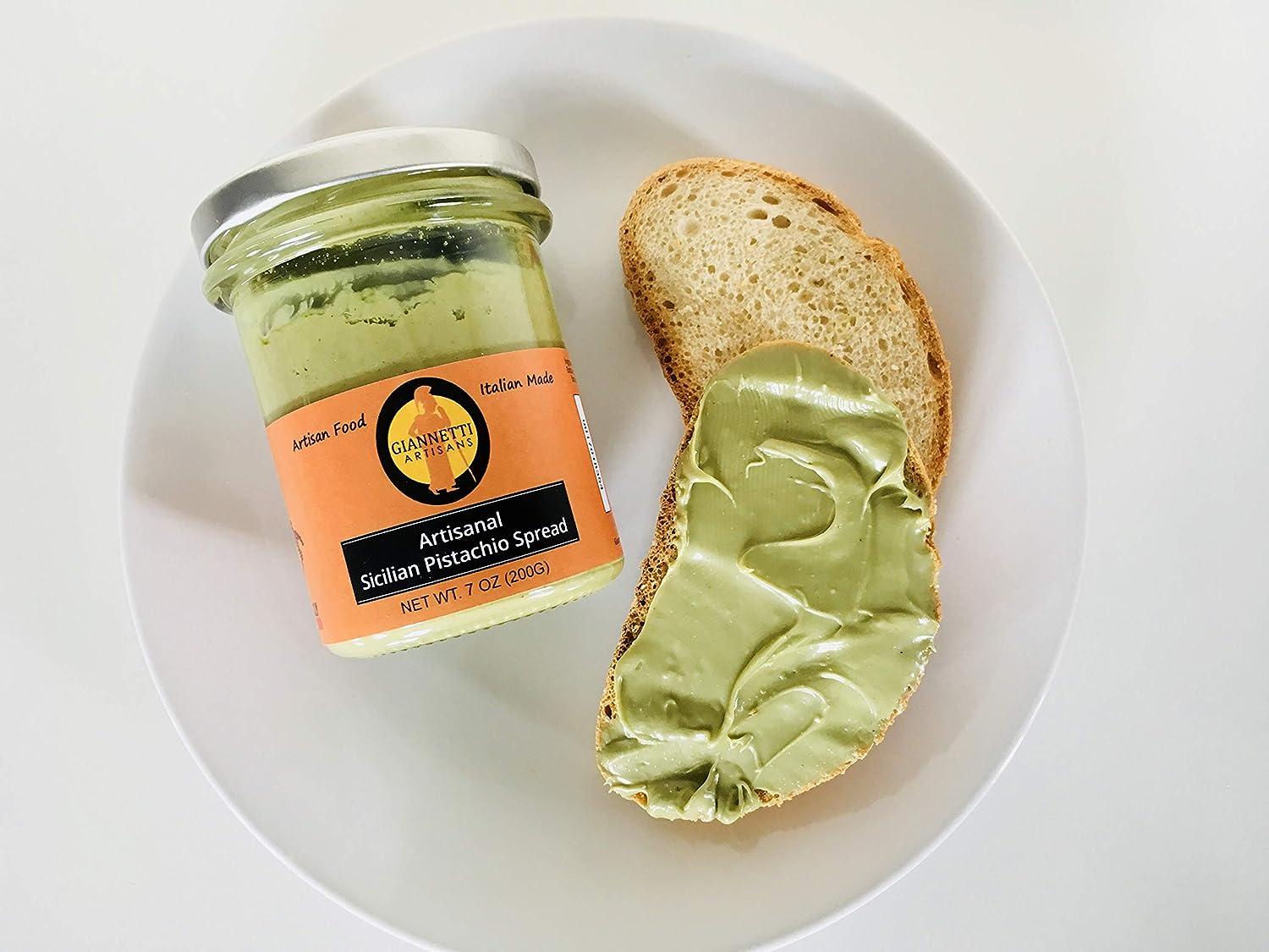 Sicilian Pistachio Spread Artisan Made without Palm Oil Imported