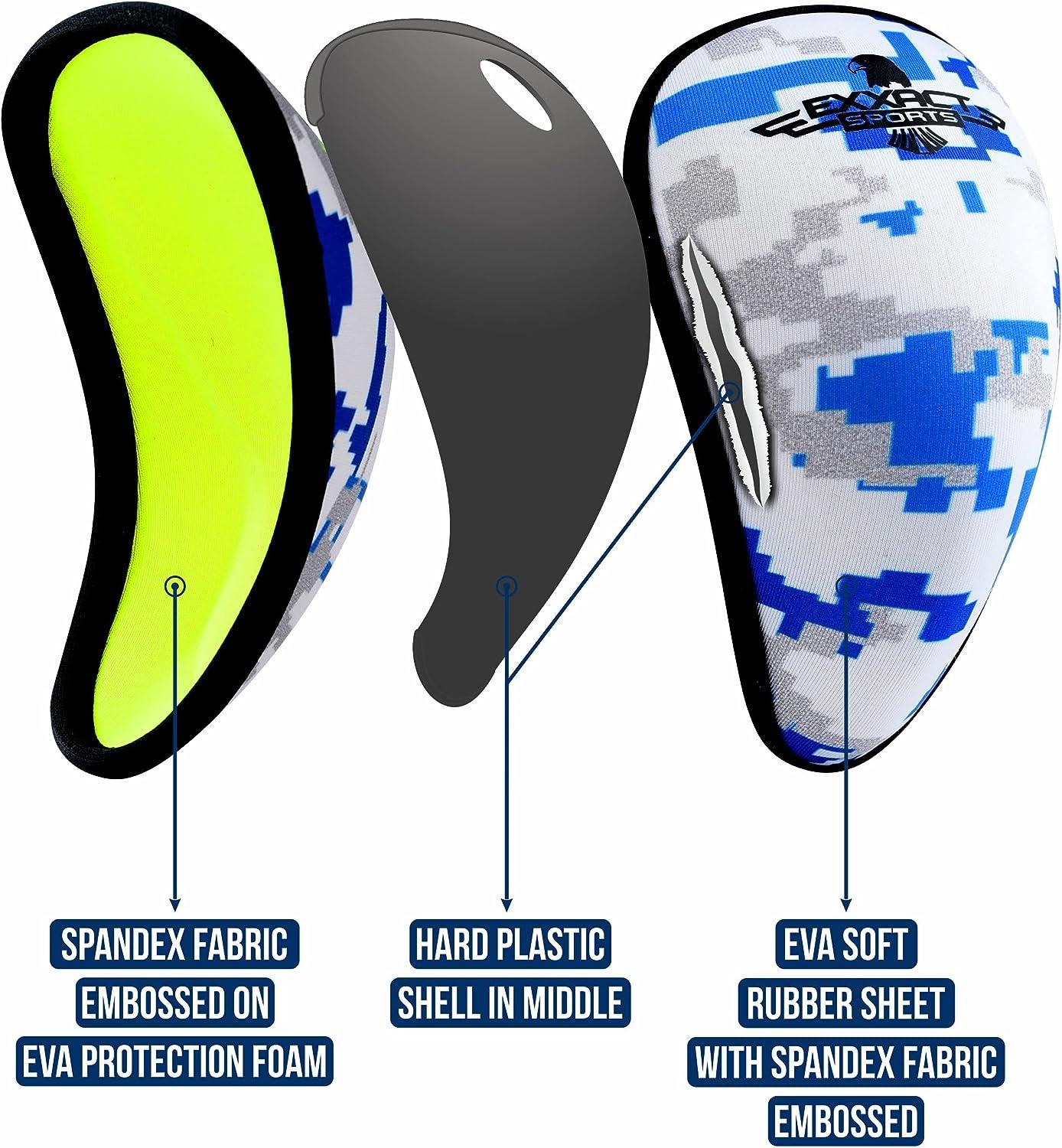 Exxact Sports Lightweight Athletic Cup Mens - Youth Baseball Cup for  Superior Support and Comfort, Boys Cups for Sports Softball Football  Lacrosse Hockey, Sports Cup for Men Medium WHITE / BLUE CAMO