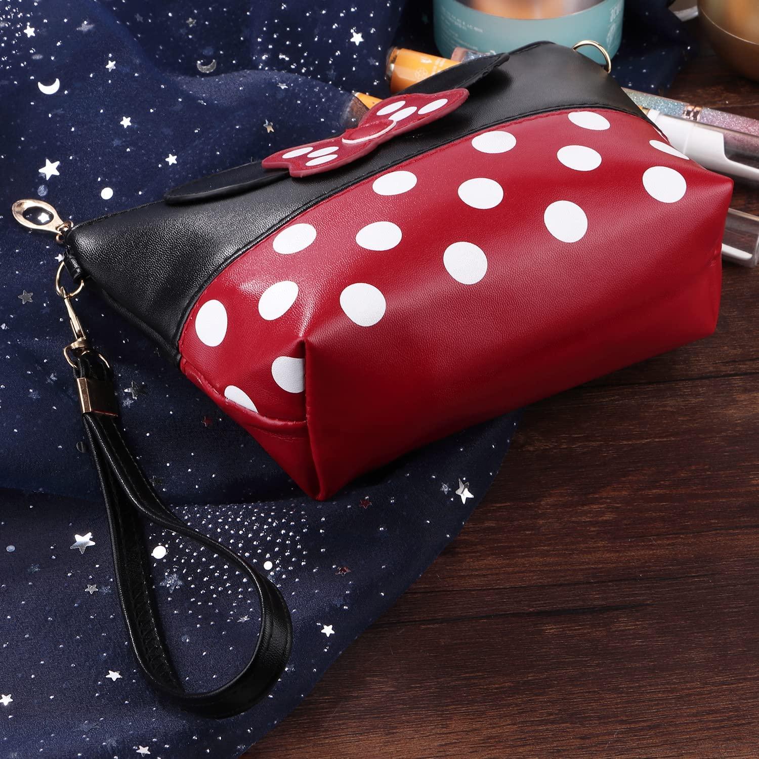  yisinuoo Large Makeup Zipper Pouch Cute Portable