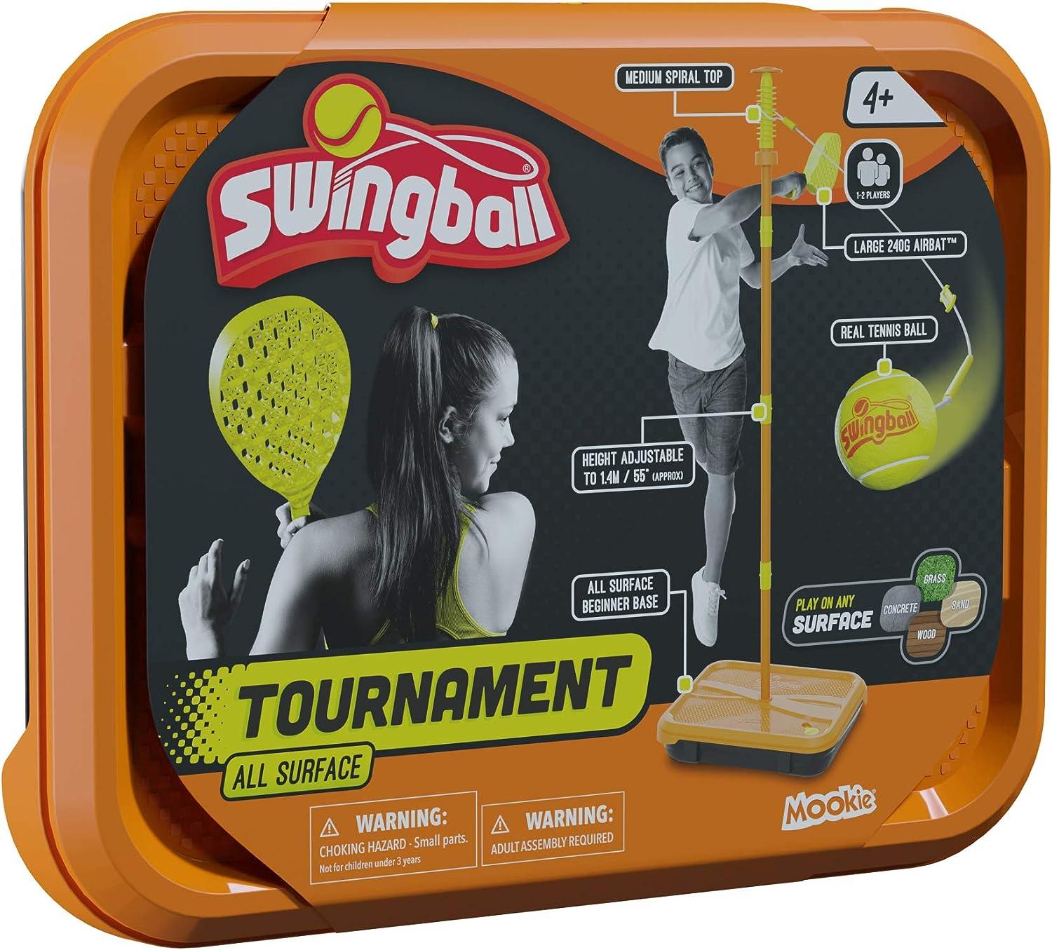 Swingball Tournament Tether Tennis Game with up to 4 Feet Adjustable