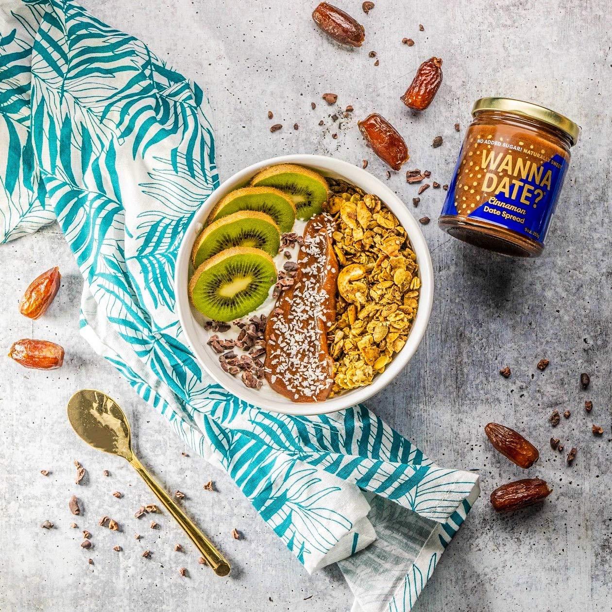 Wanna Date Cinnamon Date Spread Vegan, Paleo, GlutenFree, DairyFree