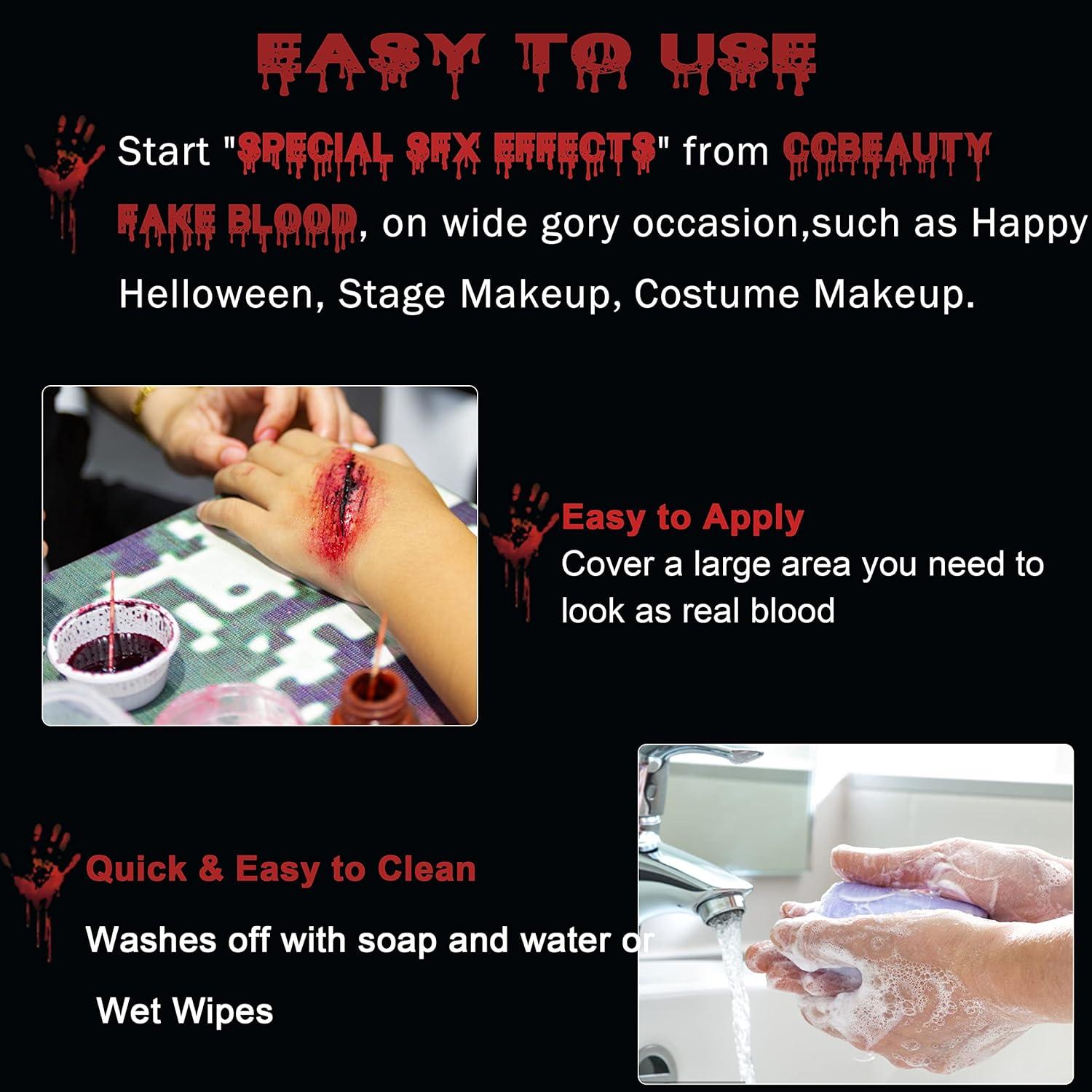 CCbeauty Narbenwachs - Spezialeffekt Makeup Für Halloween & Kostümpartys